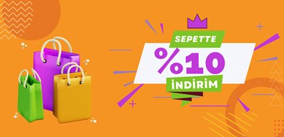 Sepette %10 İndirim