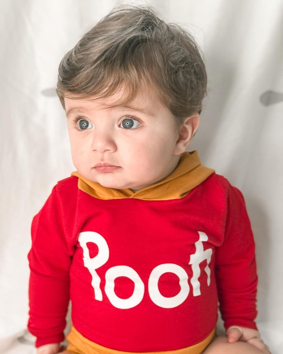 Pooh Kapşonlu Zibinli Sweat