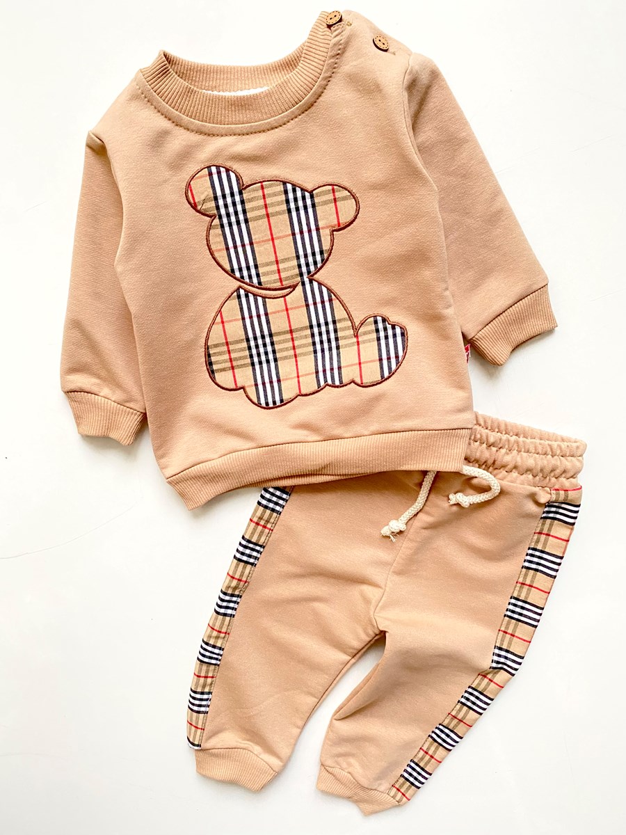 Baby Fendi Bisiklet Yaka Mevsimlik 2’li takım