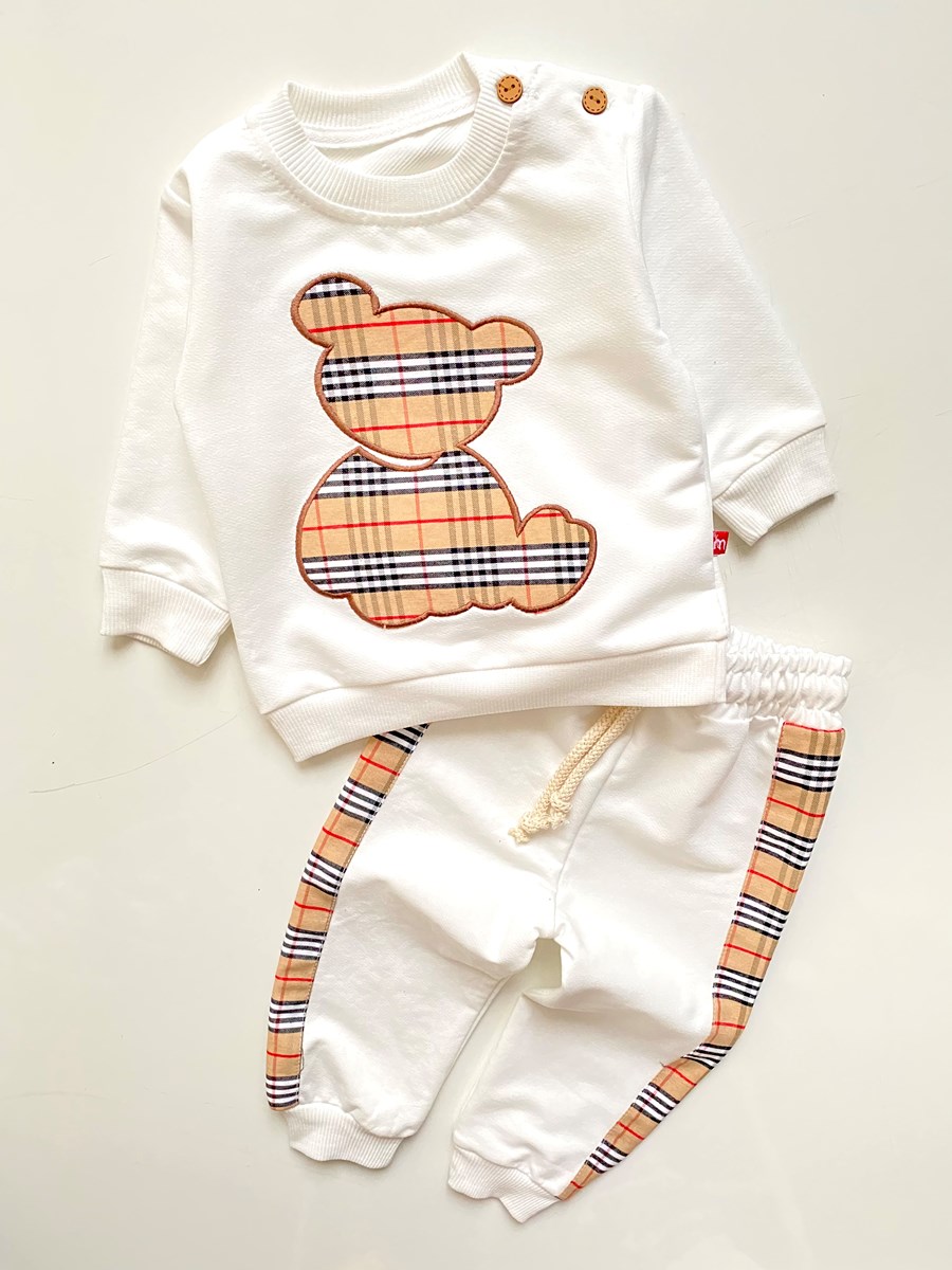 Baby Fendi Bisiklet Yaka Mevsimlik 2’li takım