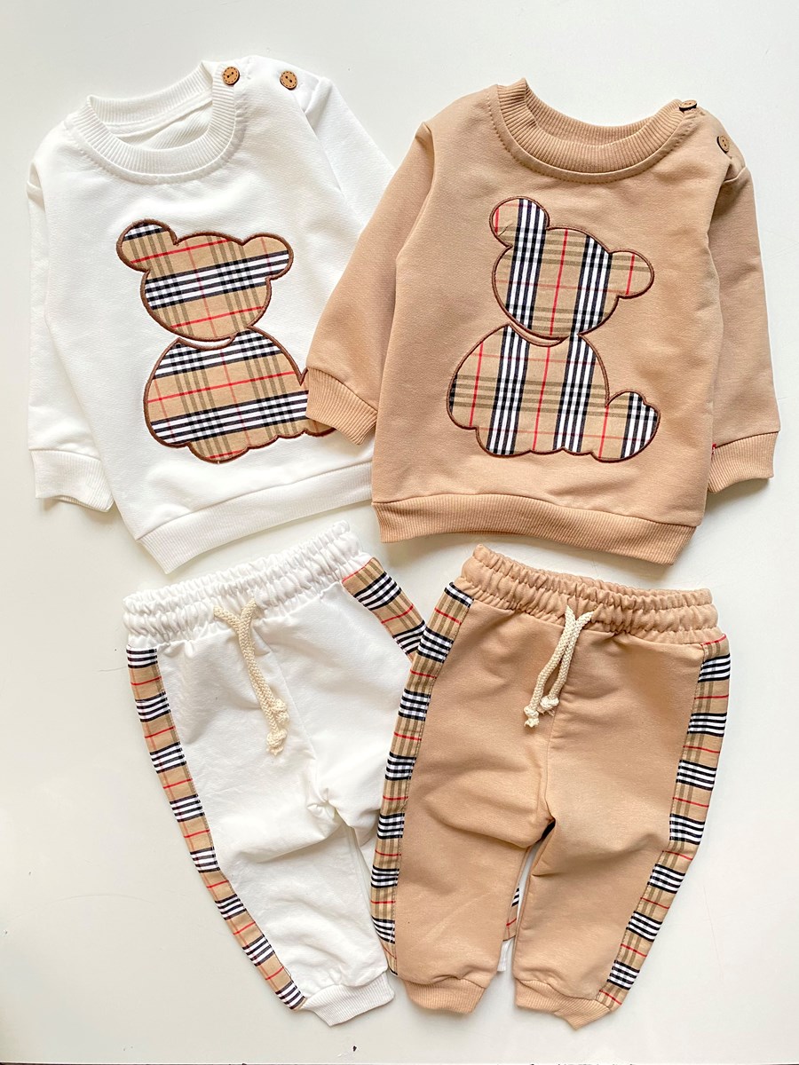 Baby Fendi Bisiklet Yaka Mevsimlik 2’li takım