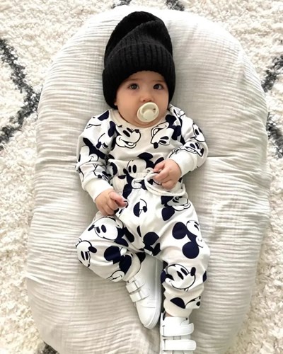 Mickey Mouse Baskılı 2’li Spor Takım