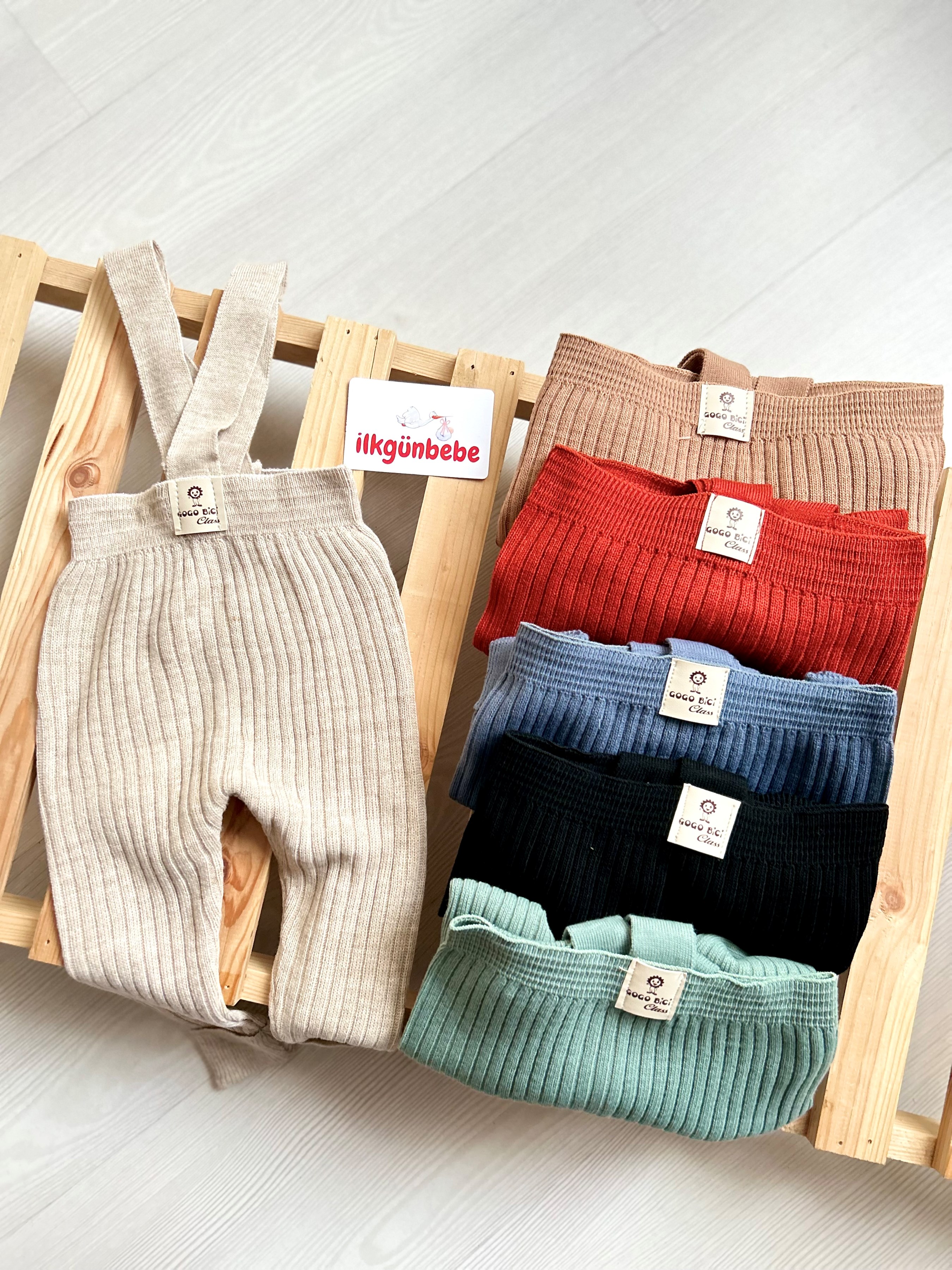 Çarpraz Askılı Unisex Salopet