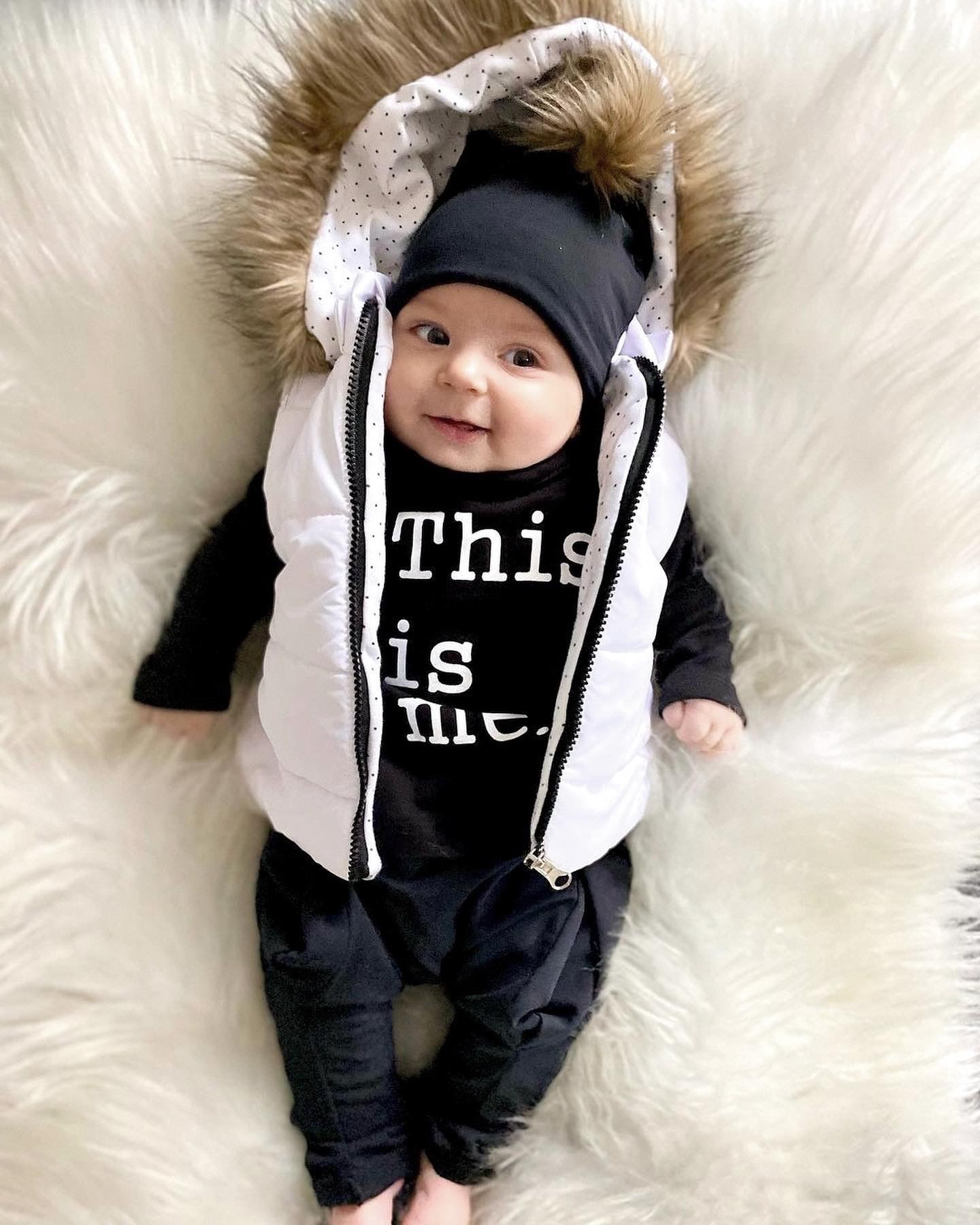 This İs Me Şişme Yelekli Unisex Şapkalı 4'Lü Takım 