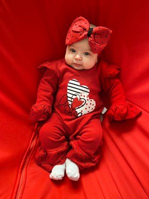 Love İspanyol Paçalı Kolları Fırfırlı Tulum