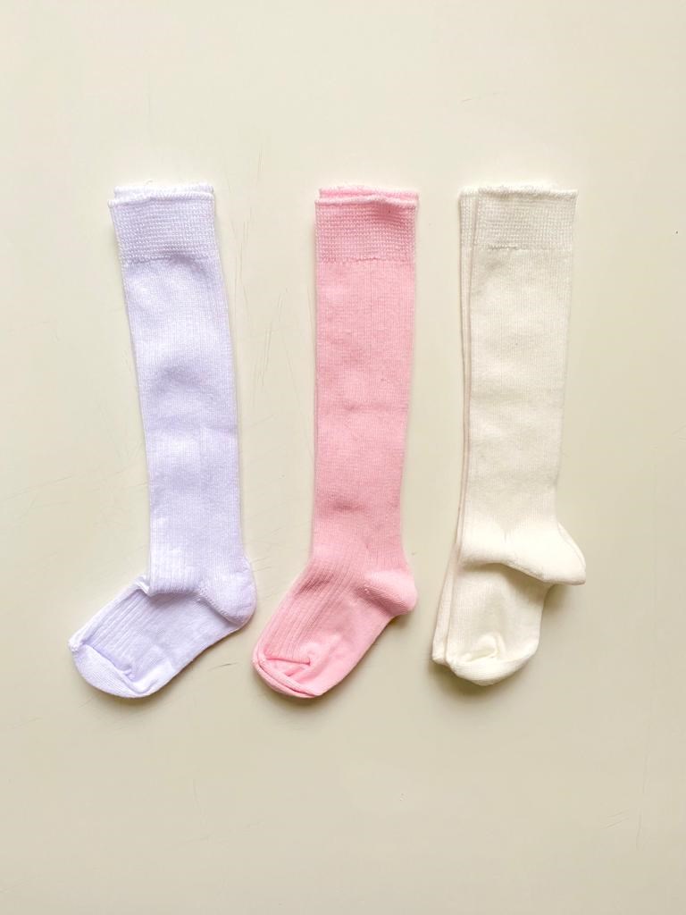 Diz Üstü Pamuklu Çorap 
