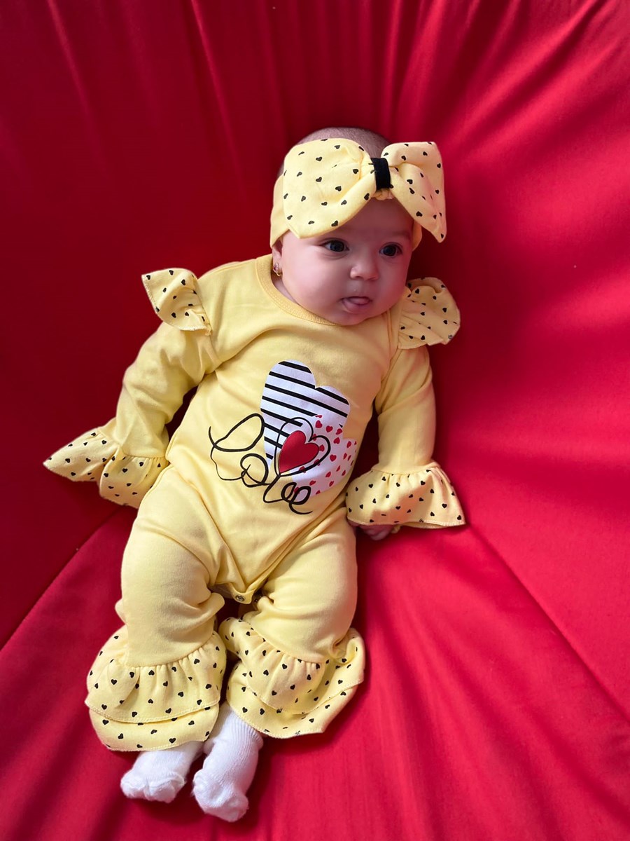 Love İspanyol Paçalı Kolları Fırfırlı Tulum