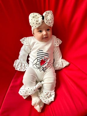 Love İspanyol Paçalı Kolları Fırfırlı Tulum