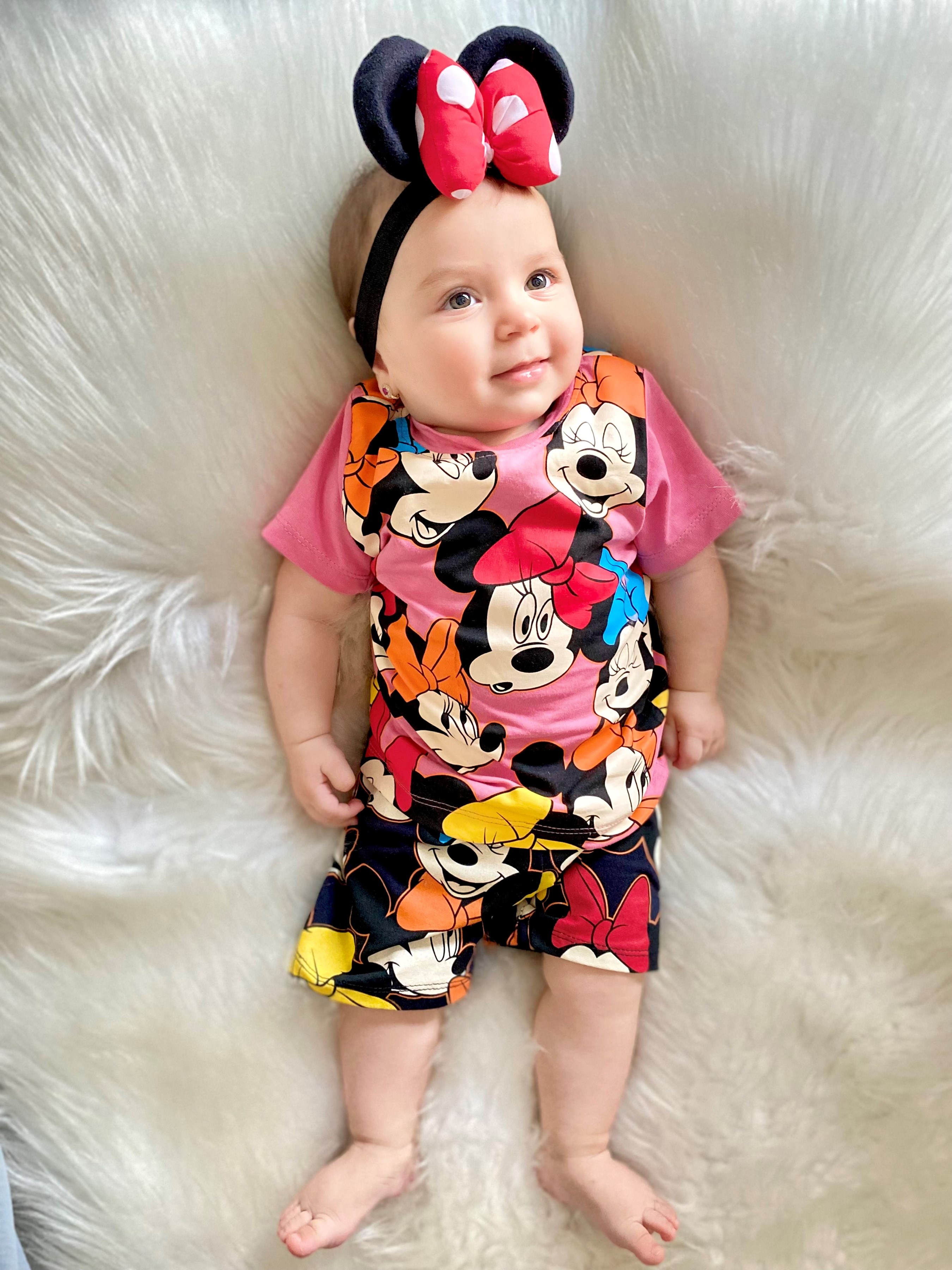 Orijinal Zara Model Minnie Mouse Kampanyalı Takım