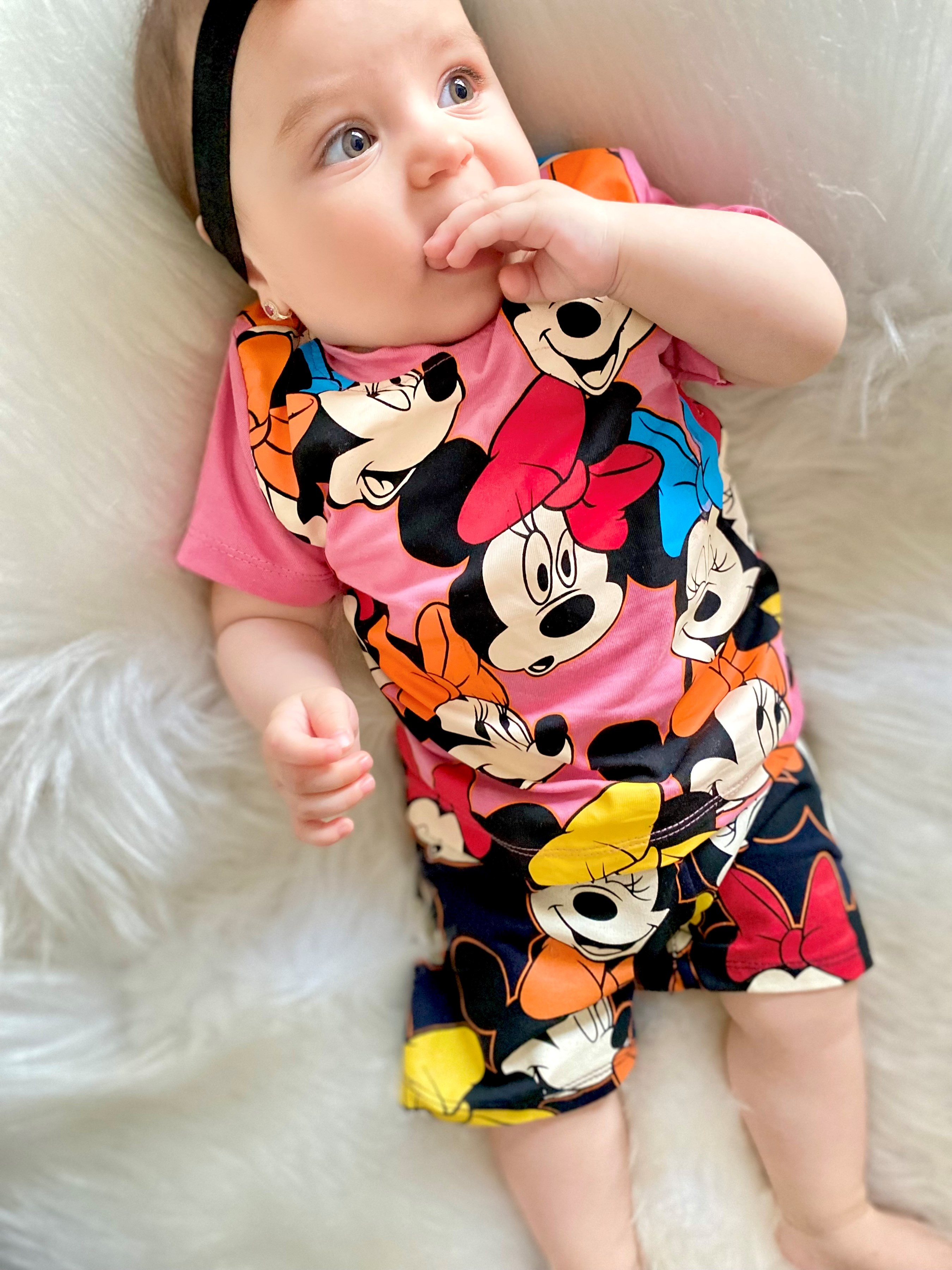 Orijinal Zara Model Minnie Mouse Kampanyalı Takım