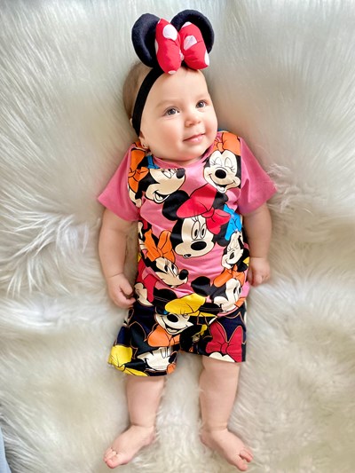 Orijinal Zara Model Minnie Mouse Kampanyalı Takım