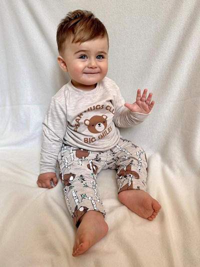 Big Smiles Baskılı 2’li Mevsimlik Takım 