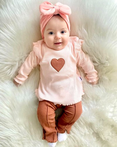 Kalp Baskılı Yırtmaç Paça Kaşkorse 2’Li Mevsimlik Takım