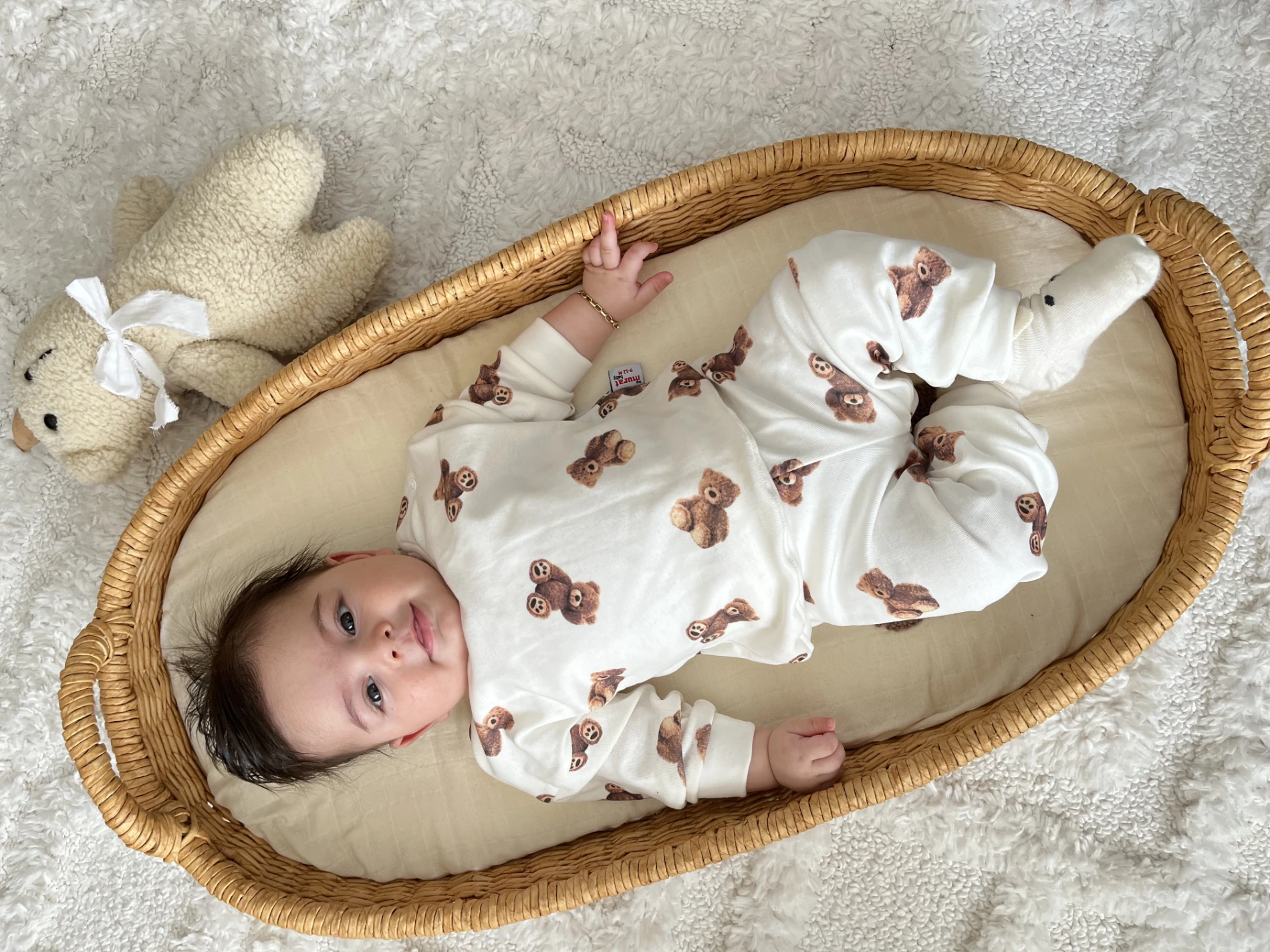 Teddy Bear   2’li %100 Pamuk Takım 
