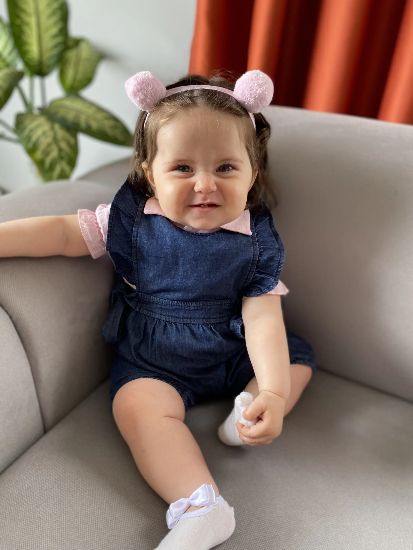 Pera Yandan Bağlamalı Tulumlu Keten Gömlekli Yazlık Set