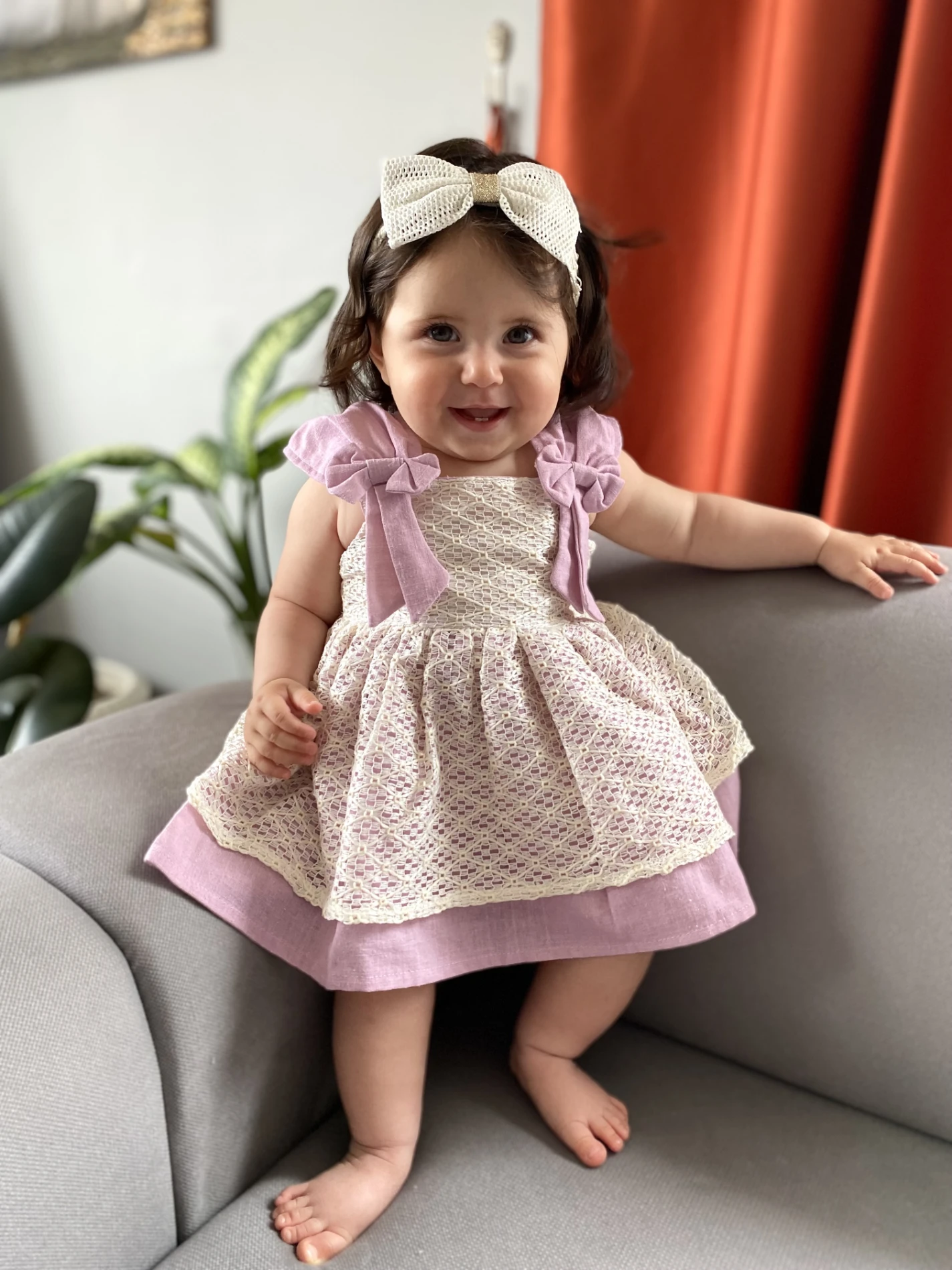Lady Fiyonk Detaylı Elbise