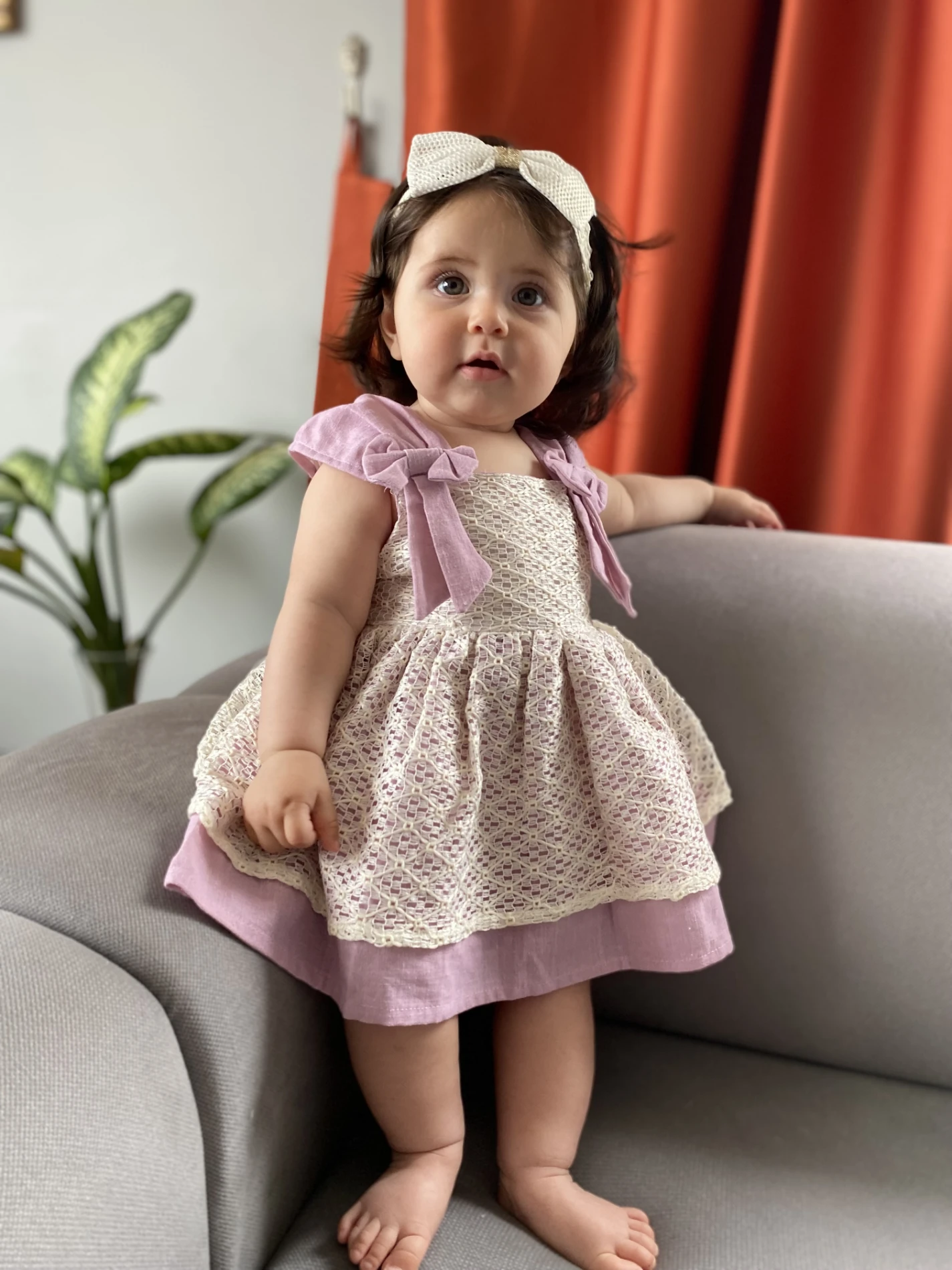Lady Fiyonk Detaylı Elbise