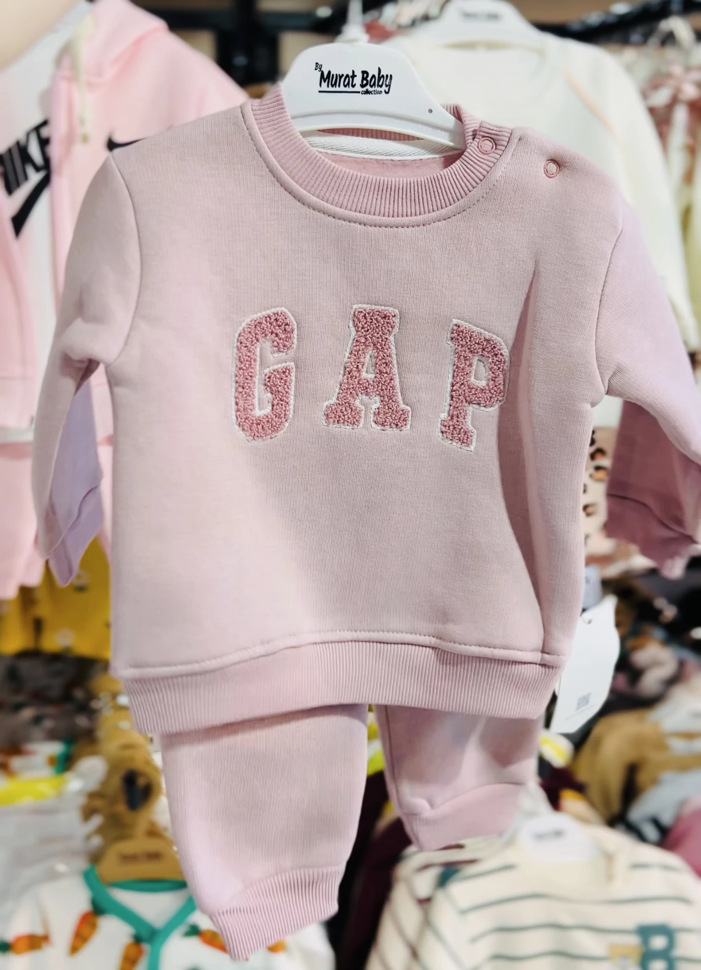 Gap 3 İp Şardonlu Kışlık 2’li Takım