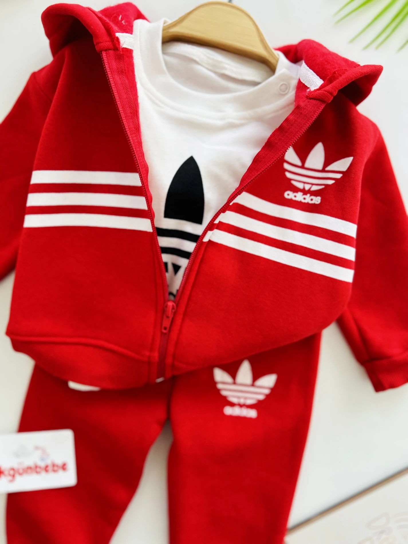 Marka 3 İp Şardonlu Kışlık Premium Kalite 3’lü Takım