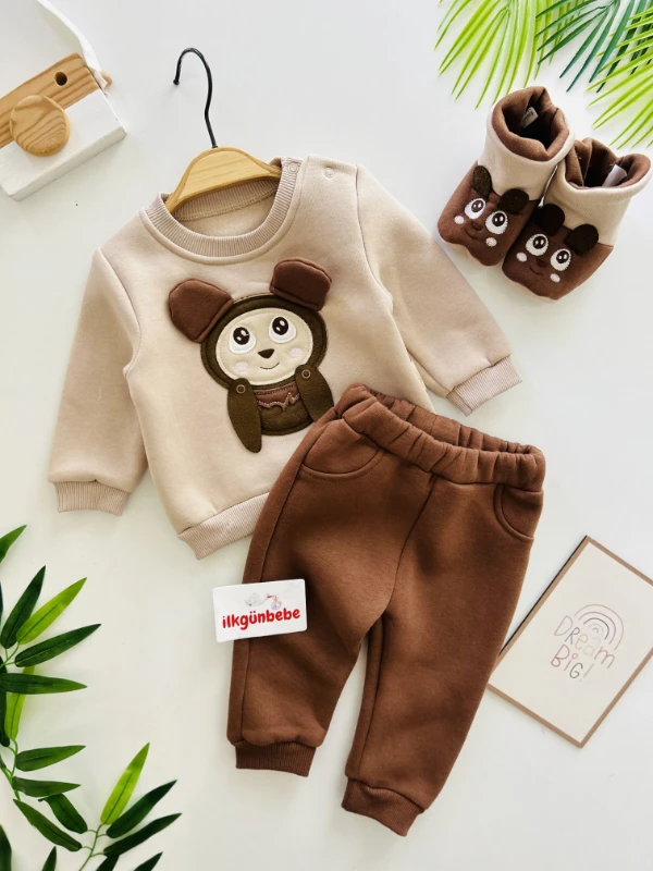 Panduflu 3 İp İçi Şardonlu Premium Kalite Takım