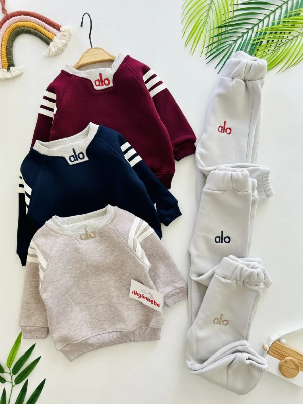 3 İp İçi Şardonlu Kışlık Marka 2’li Takım