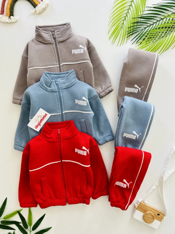 3 İp İçi Şardonlu Kışlık Marka 2’li Takım