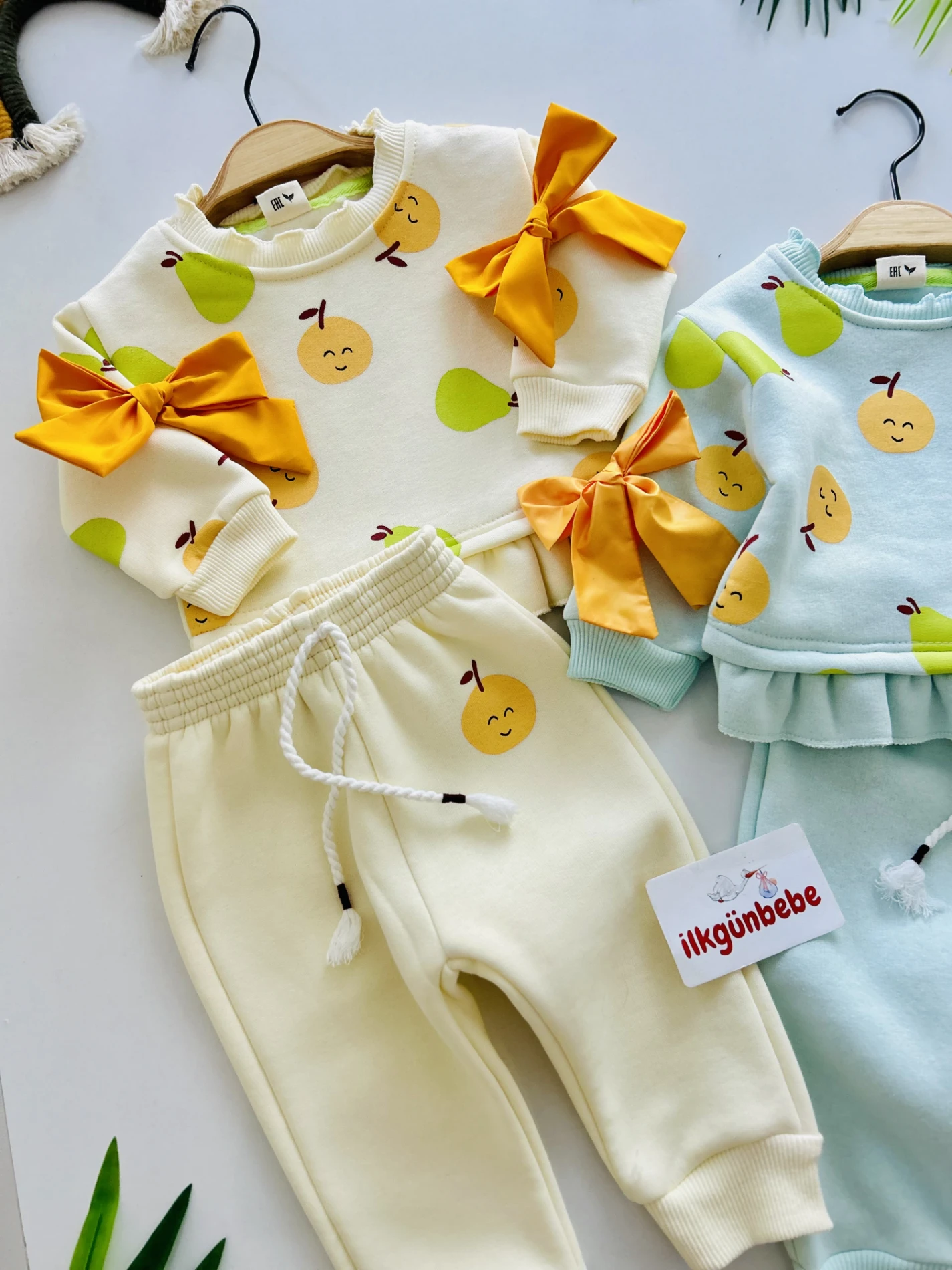 Kolları Fiyonklu Premium 3 İp Şardonlu Kalite Kışlık Takım