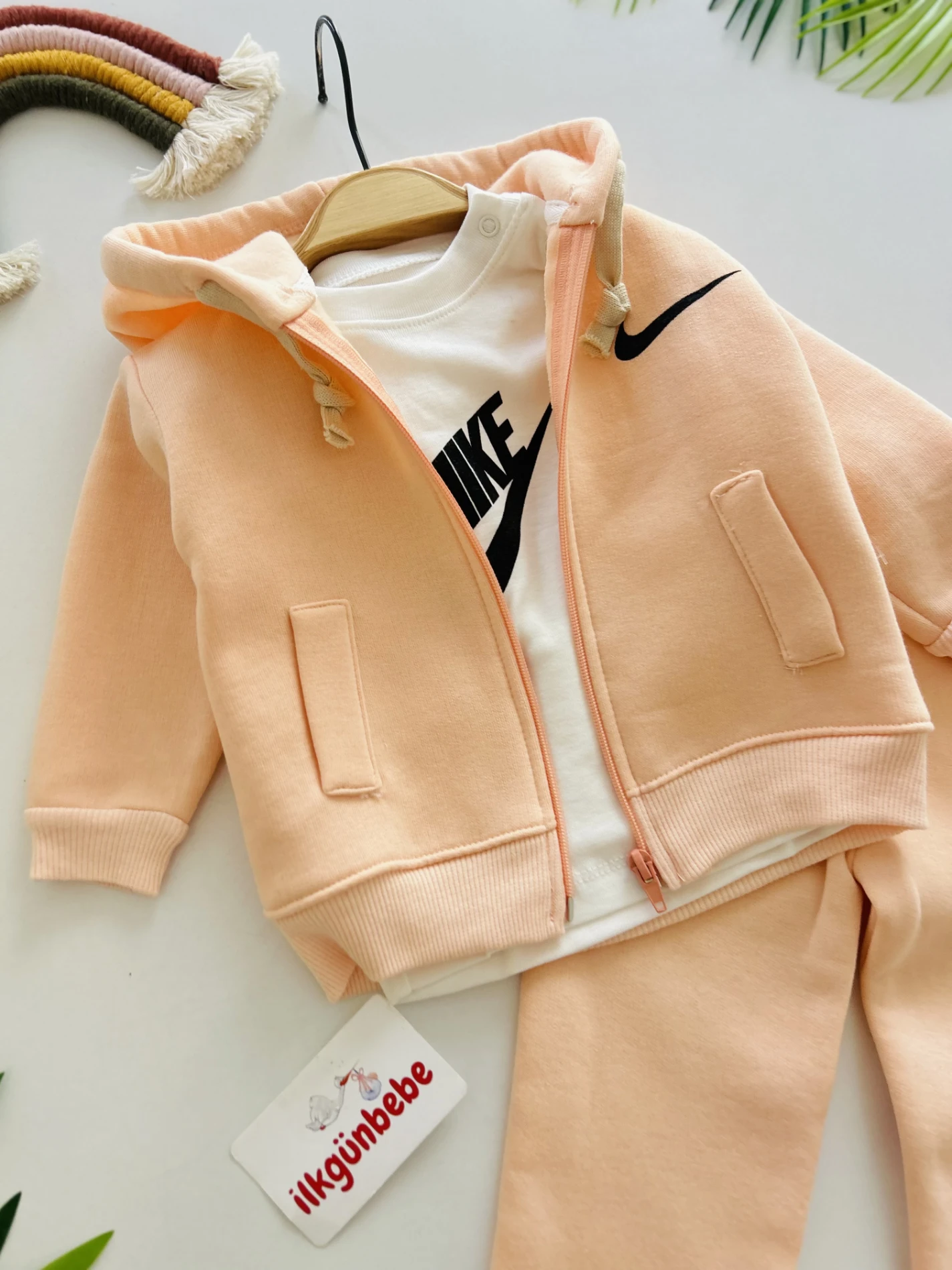 Marka 3 İp Şardonlu Kışlık Premium Kalite 3’lü Takım