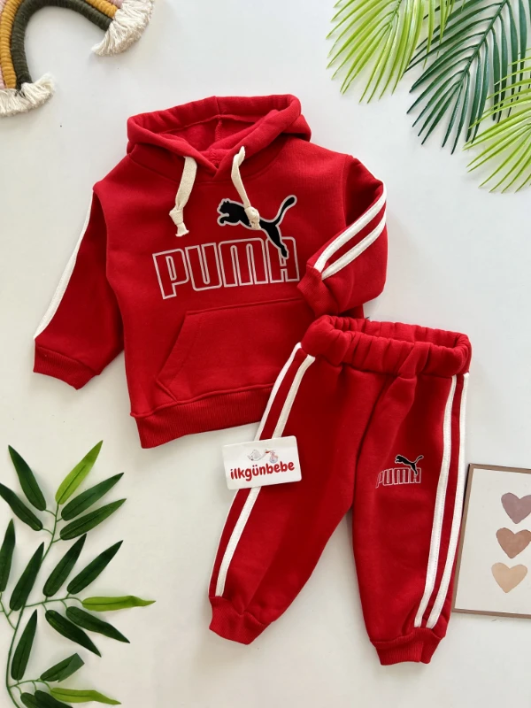 3 İp İçi Şardonlu Kışlık Marka 2’li Takım