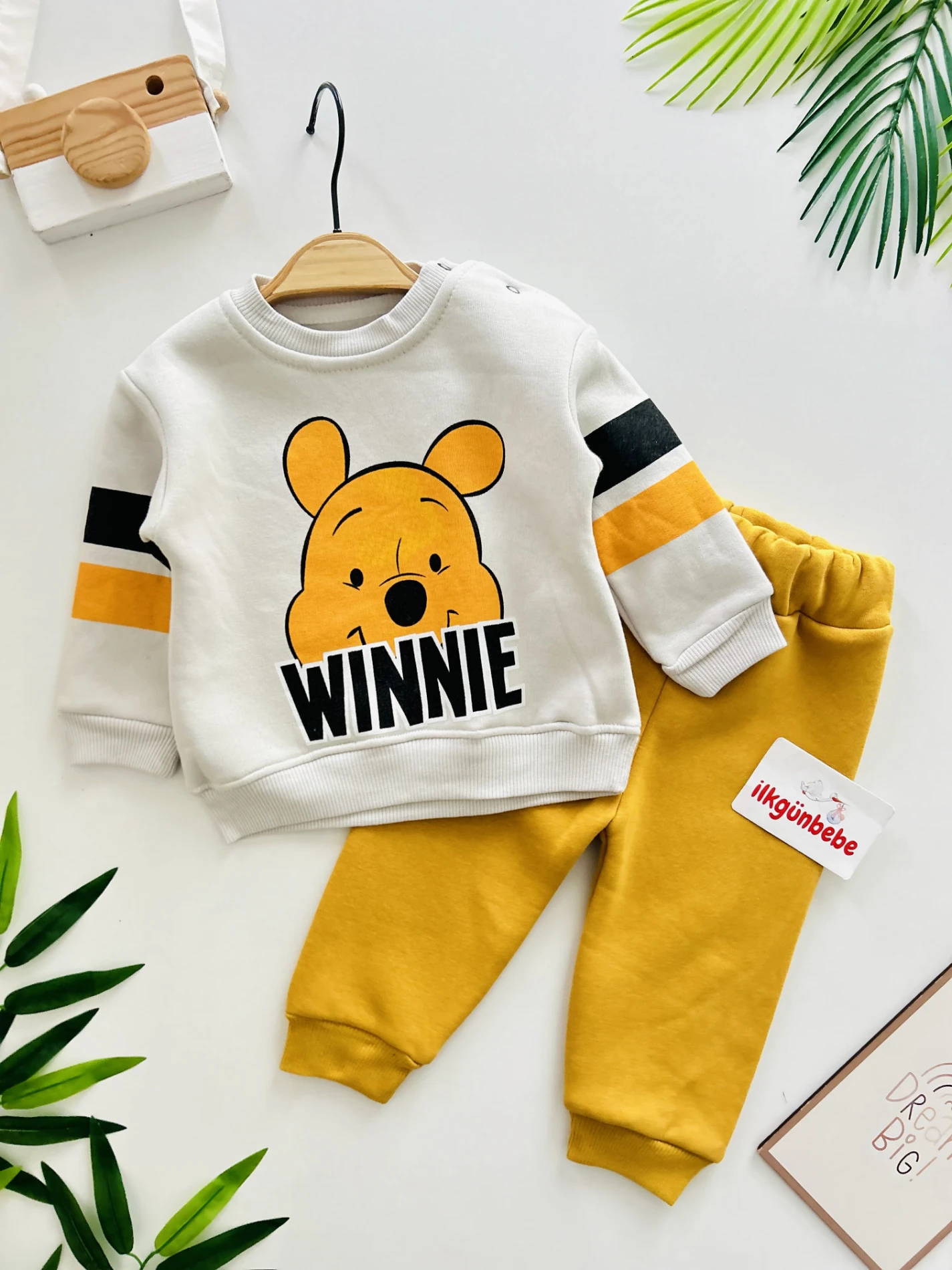 Winnie The Pooh 3 İp Şardonlu 2’li Takım