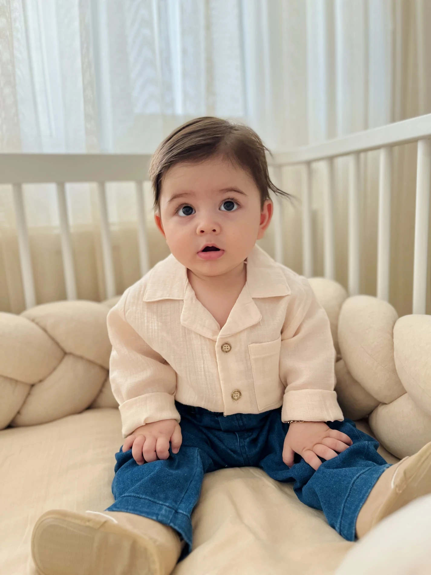 Müslin Kumaş Cepli Gömlekli Likralı Esnek Kumaş Pantalonlu %100 Pamuk Premium Kalite 2’li Takım