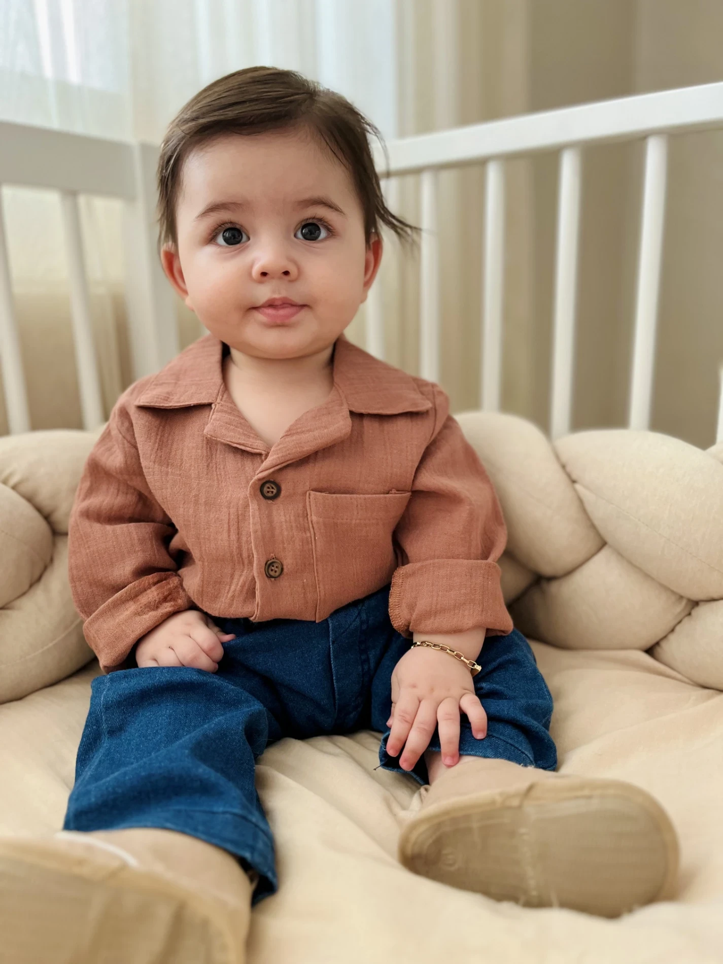 Müslin Kumaş Cepli Gömlekli Likralı Esnek Kumaş Pantalonlu %100 Pamuk Premium Kalite 2’li Takım