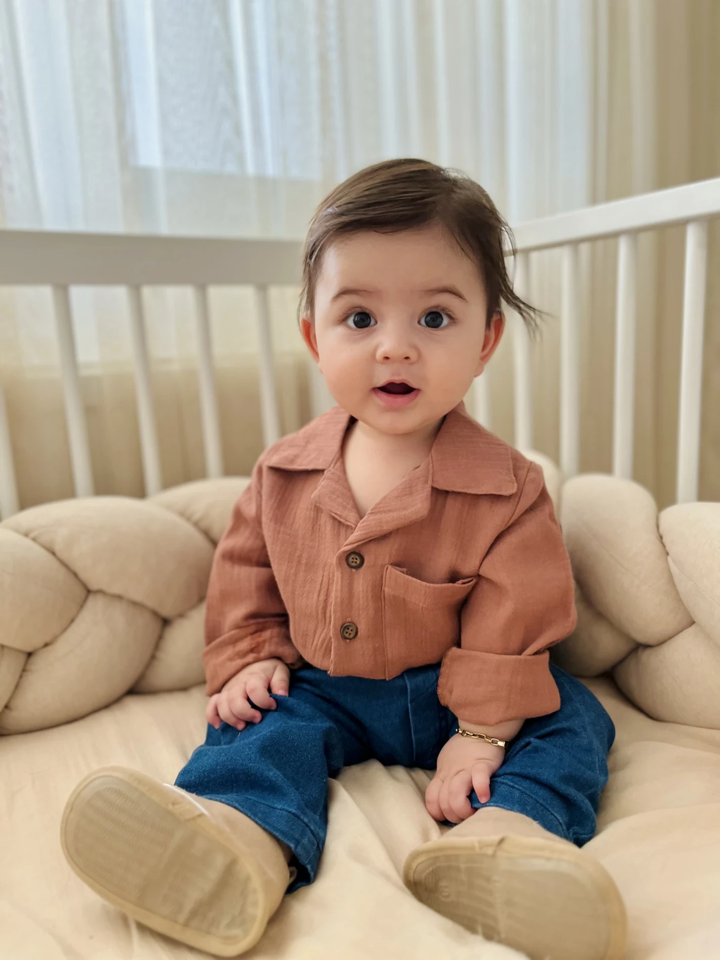 Müslin Kumaş Cepli Gömlekli Likralı Esnek Kumaş Pantalonlu %100 Pamuk Premium Kalite 2’li Takım