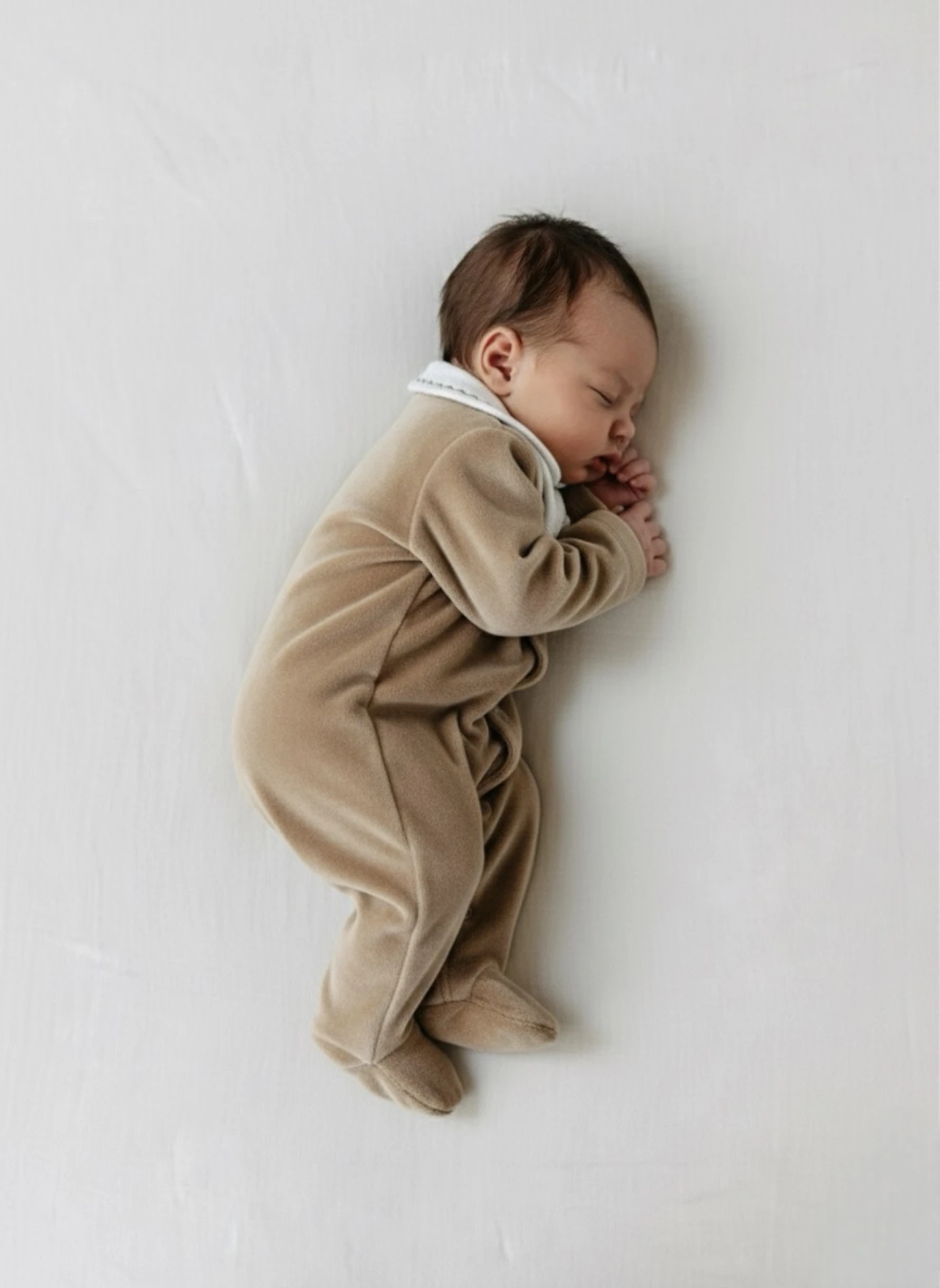 Yaka Detaylı Kadife Kumaş Premium Tulum