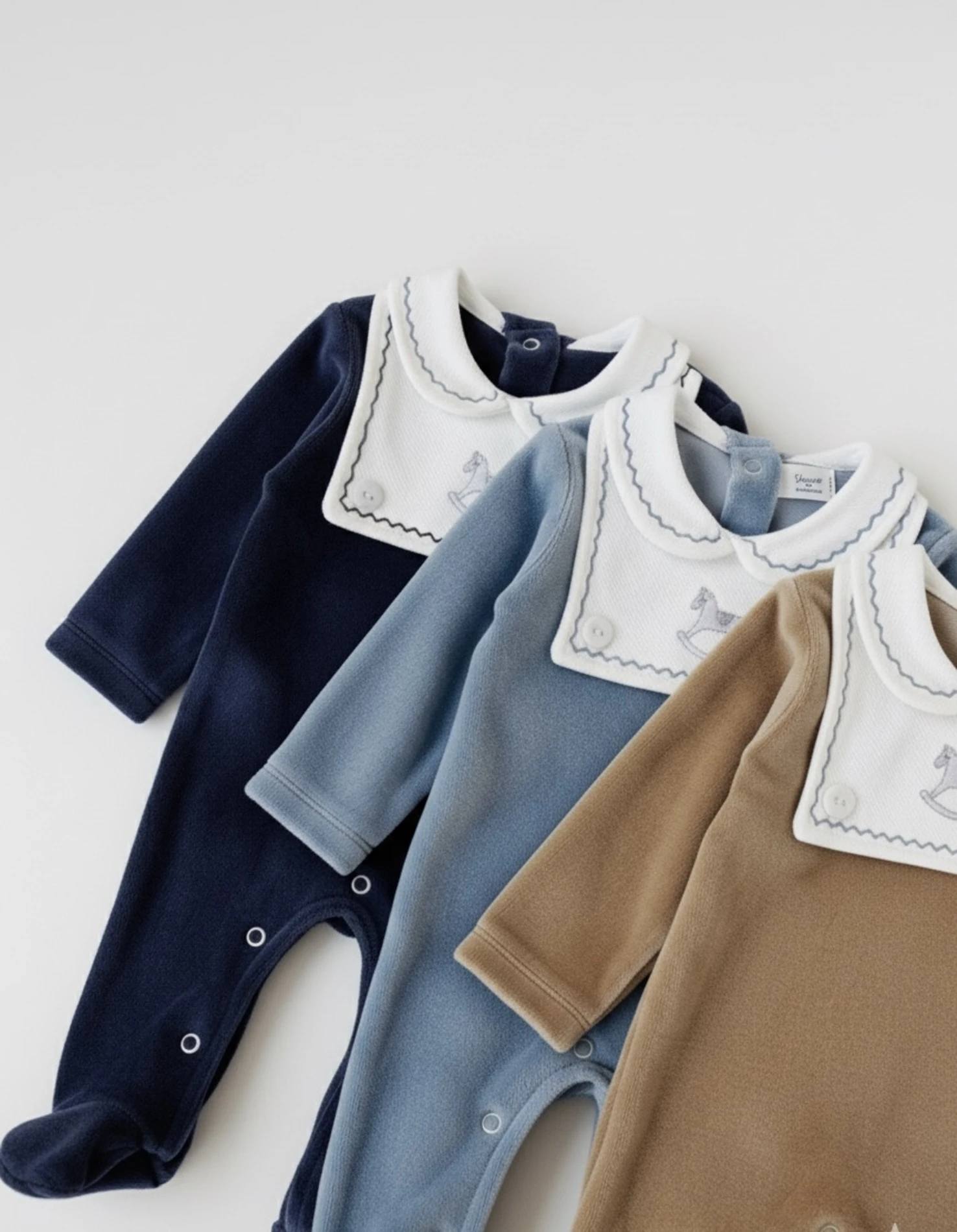 Yaka Detaylı Kadife Kumaş Premium Tulum