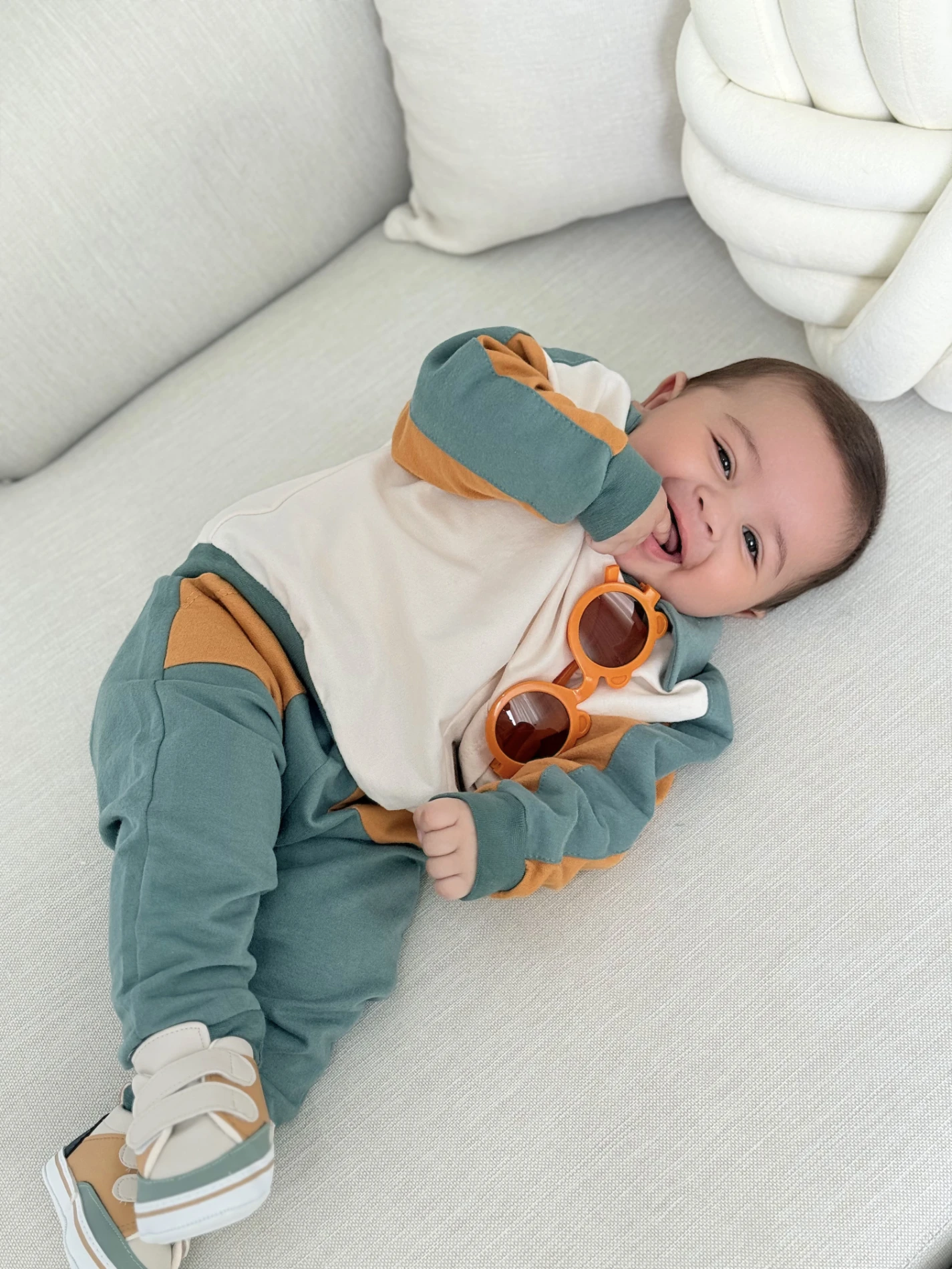 Cool Baby Polo Yaka %100 Pamuk 2’li Takım
