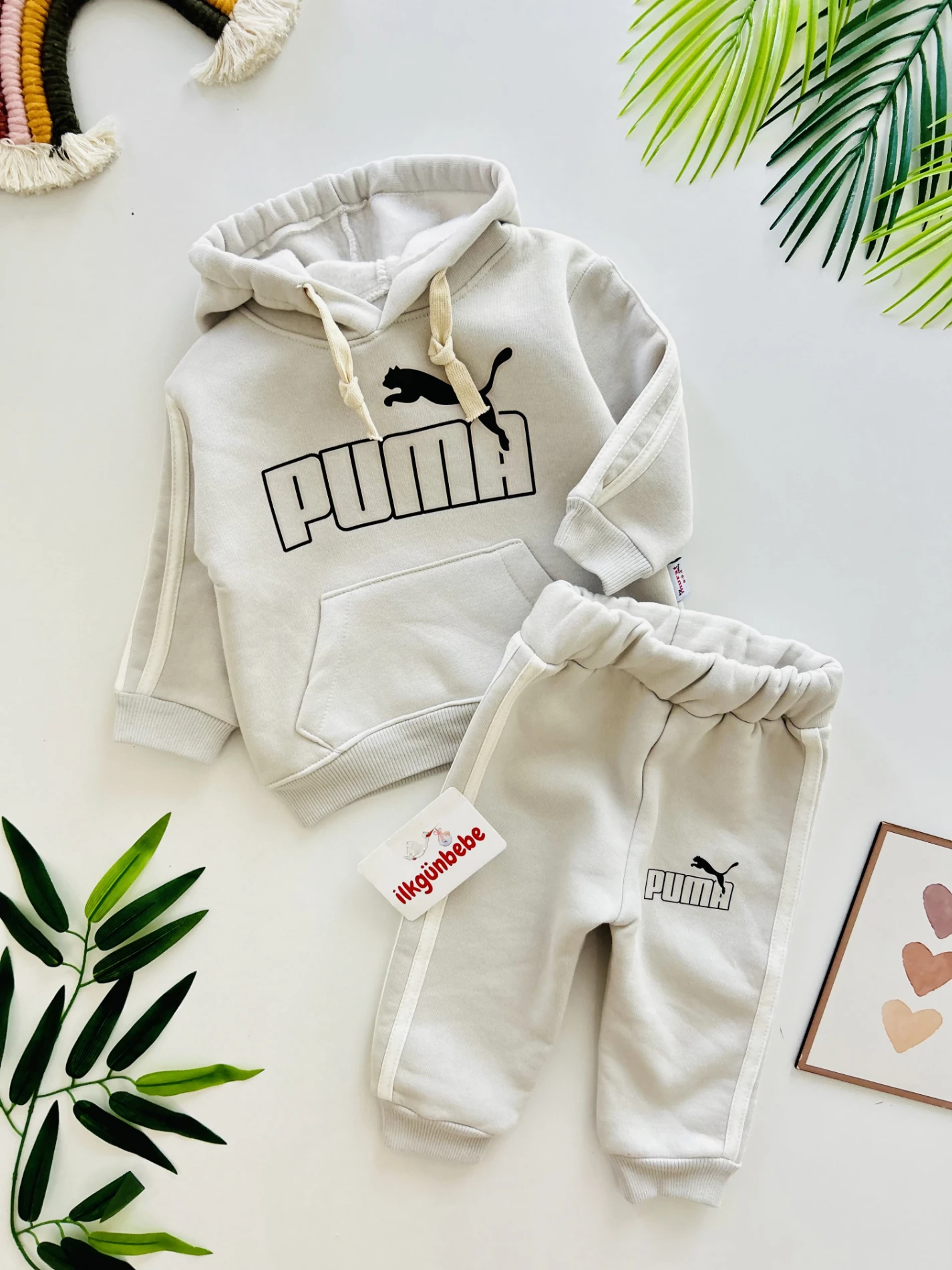 3 İp İçi Şardonlu Kışlık Marka 2’li Takım