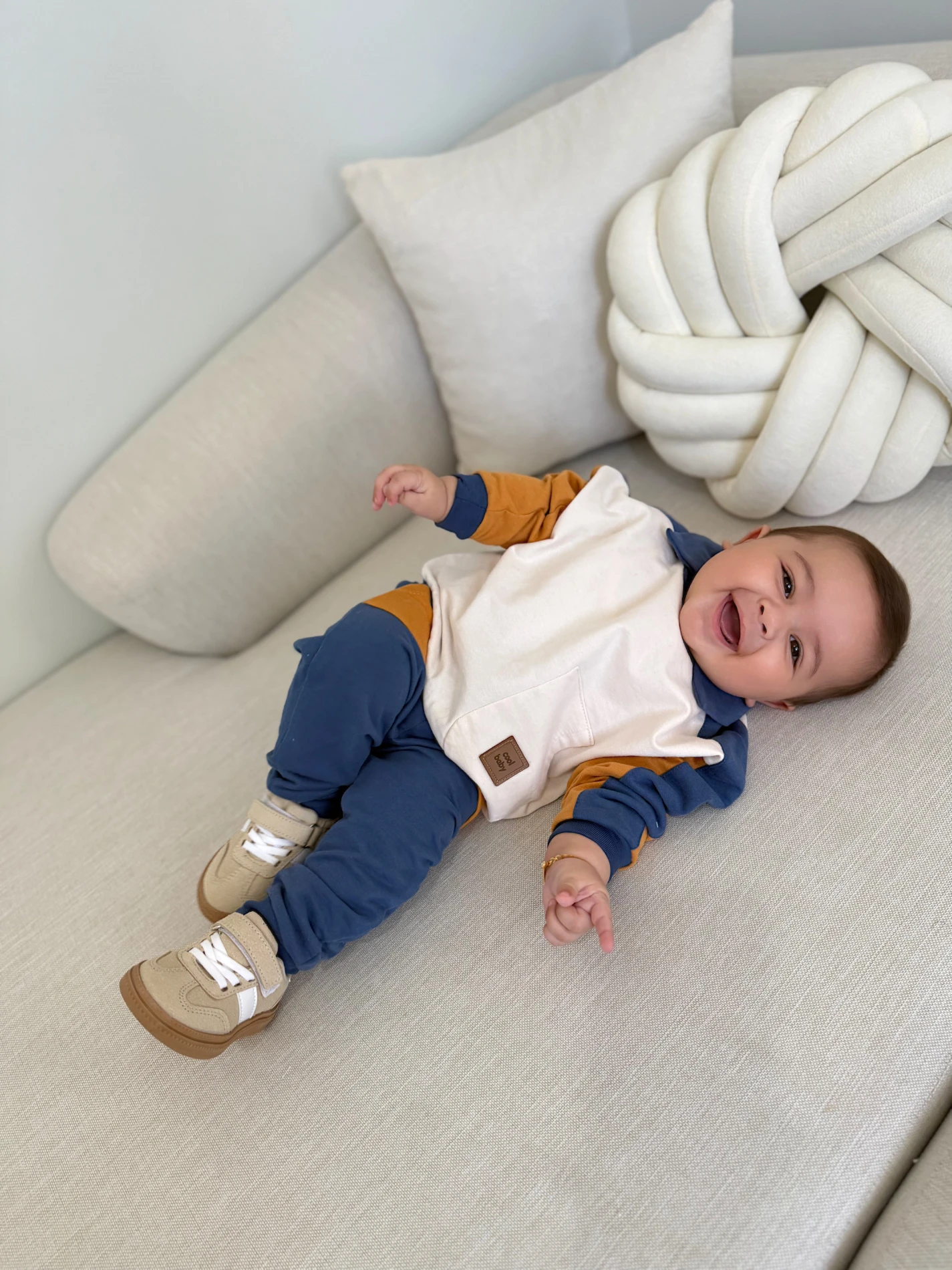 Cool Baby Polo Yaka %100 Pamuk 2’li Takım