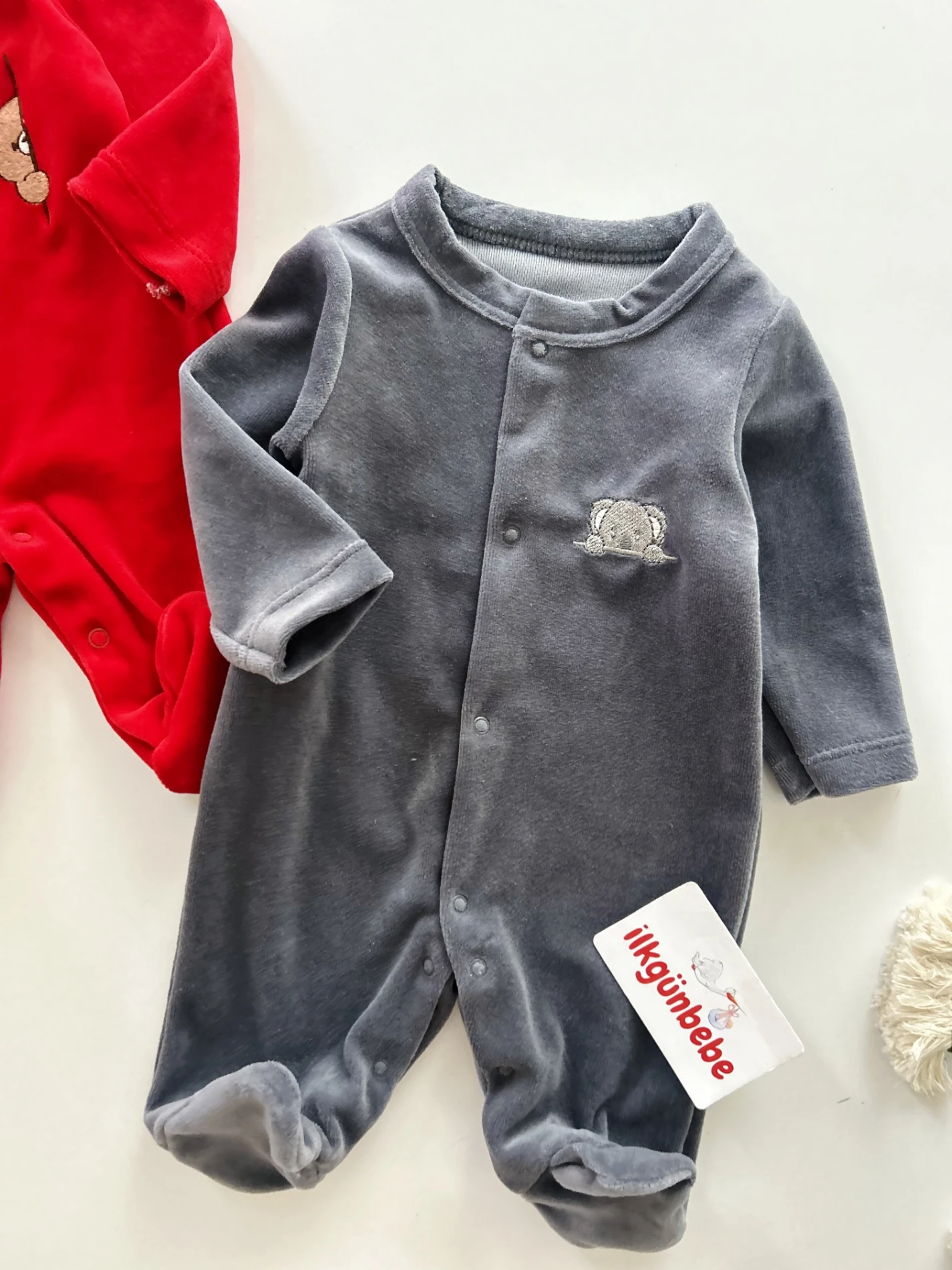 Kadife Kumaş Unisex Premium Kalite Tulum Set