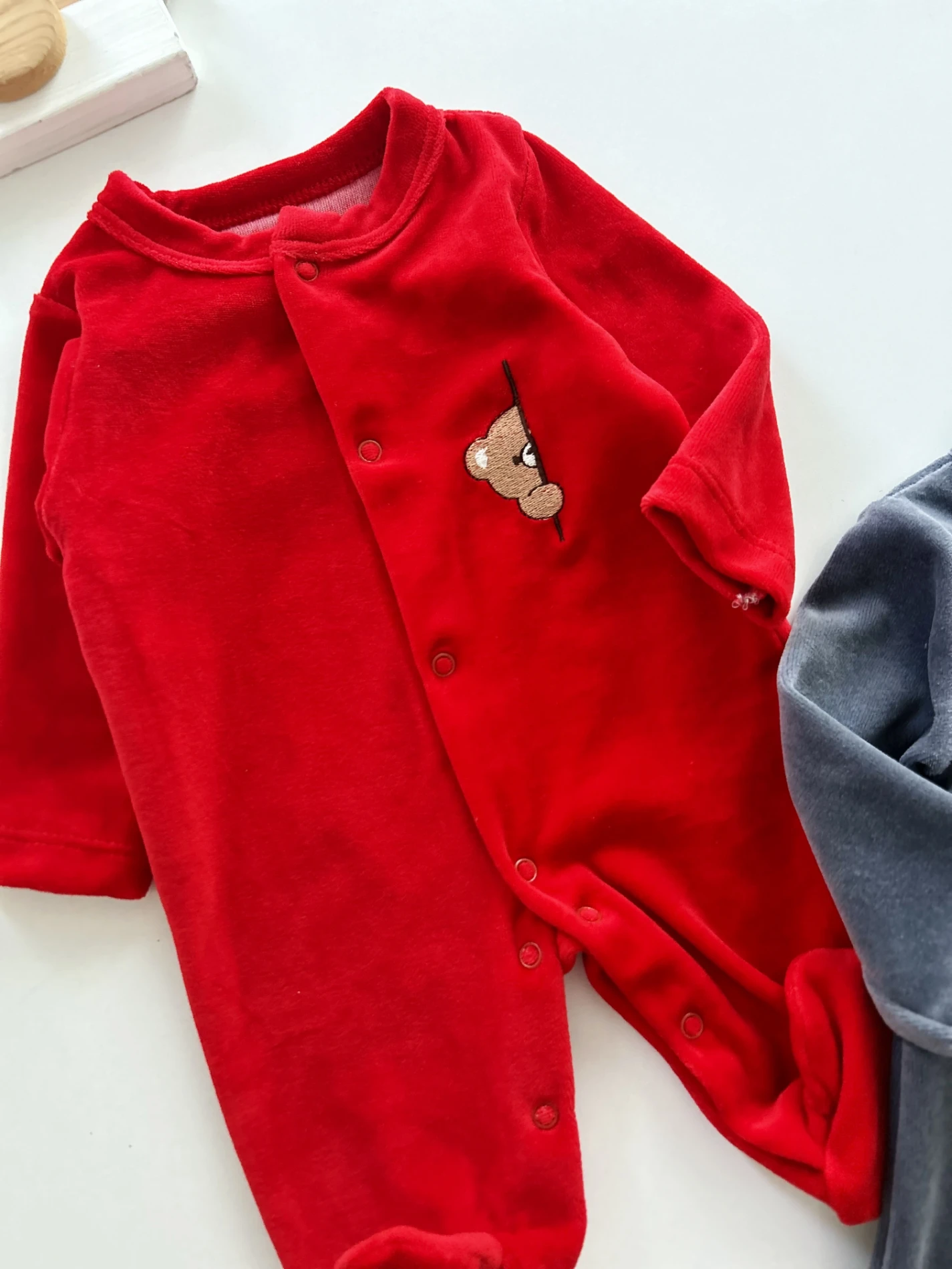 Kadife Kumaş Unisex Premium Kalite Tulum Set