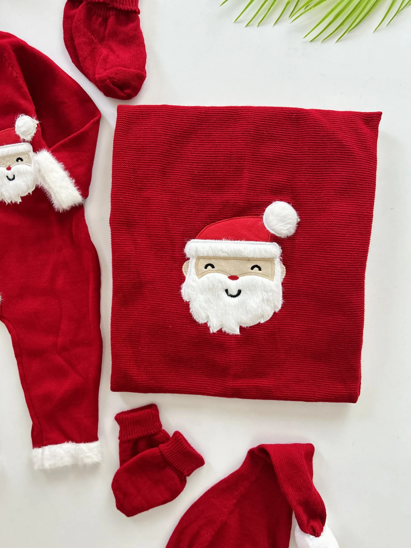 Noel Triko Premium Kalite 5 Parça Yenidoğan Set