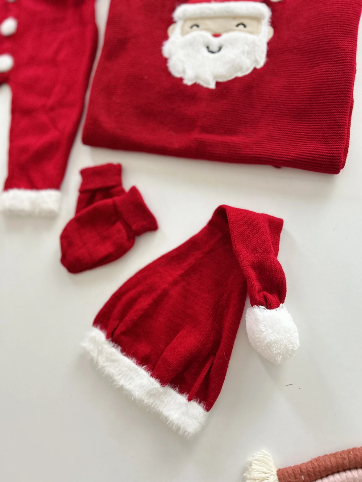 Noel Triko Premium Kalite 5 Parça Yenidoğan Set