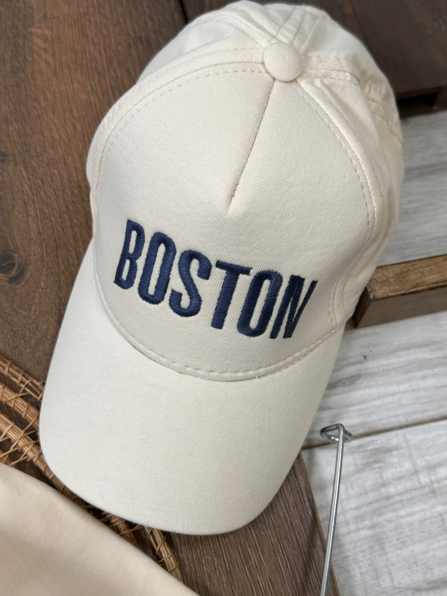 Boston Yelekli Şapkalı Oversize Sweatshirt Likralı Kot   Takım
