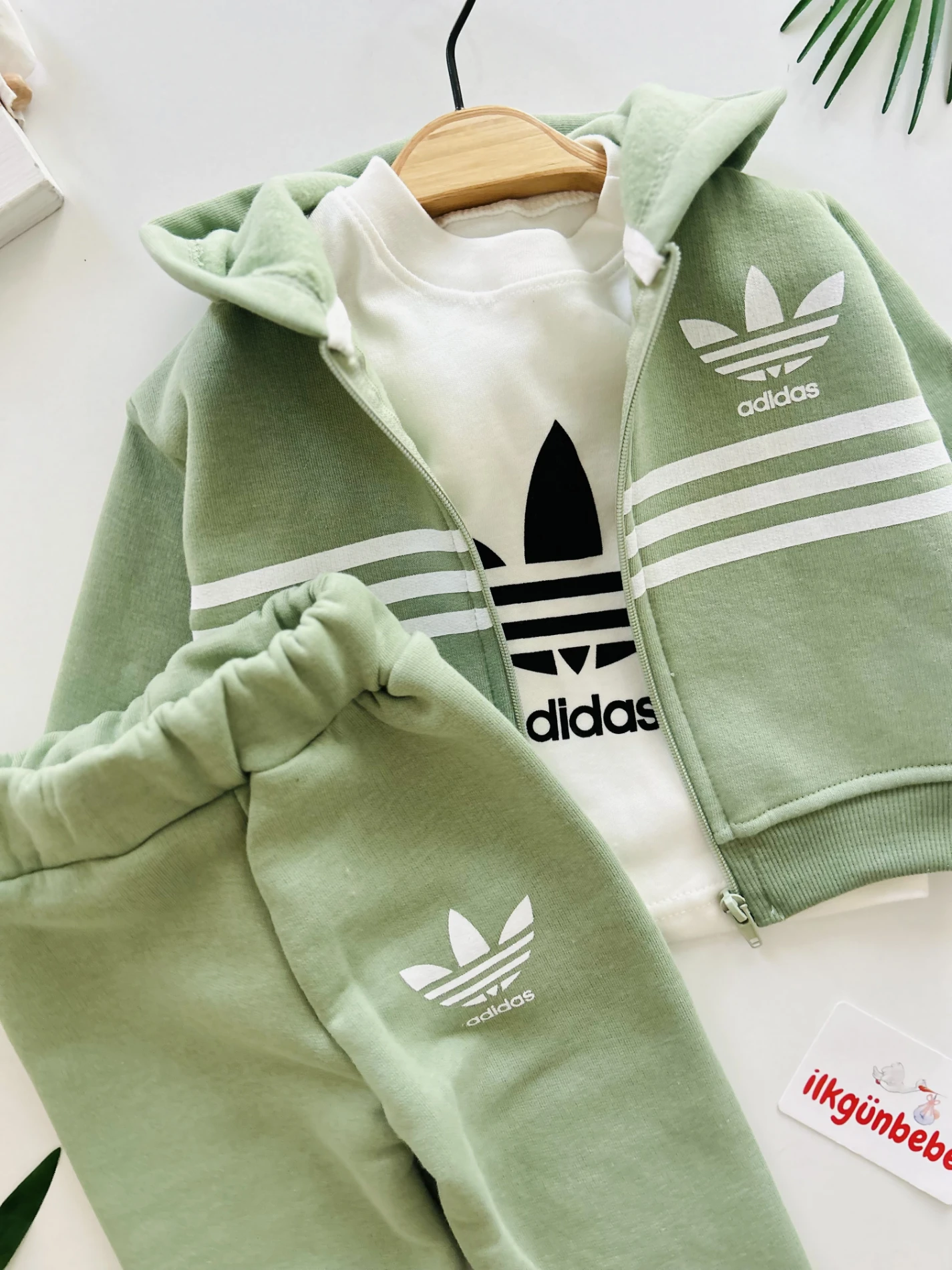 Marka 3 İp Şardonlu Kışlık Premium Kalite 3’lü Takım