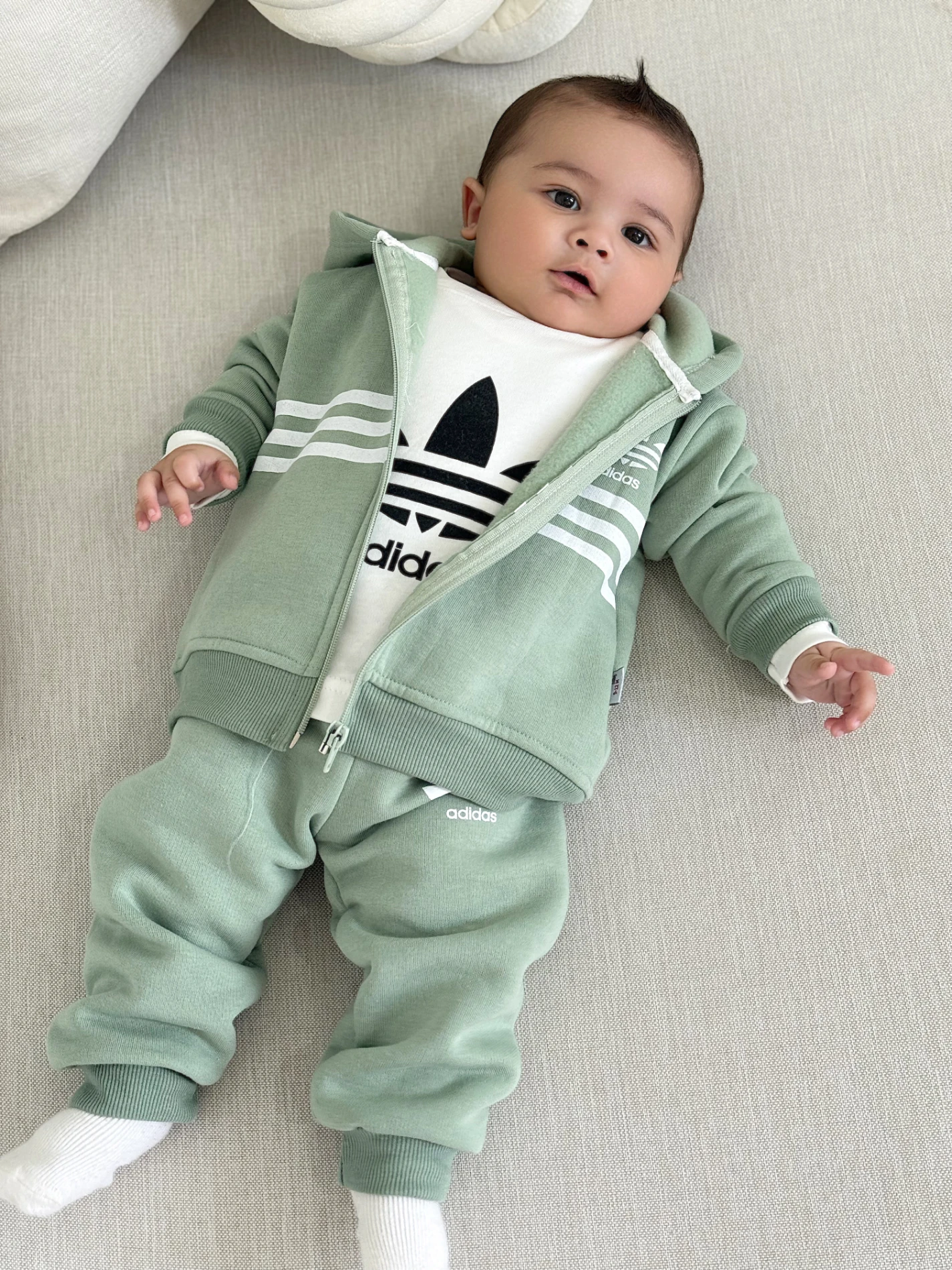 Marka 3 İp Şardonlu Kışlık Premium Kalite 3’lü Takım