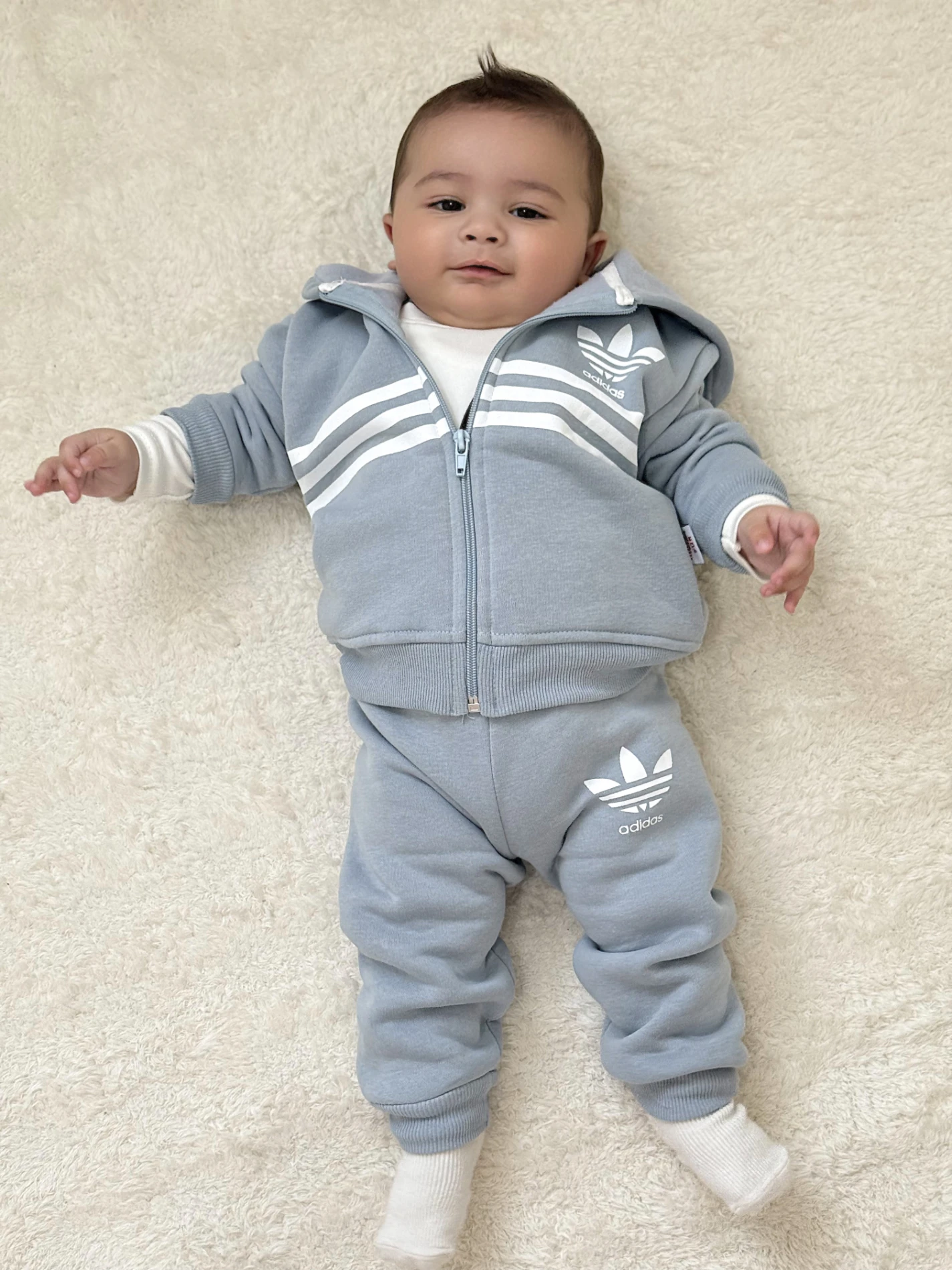 Marka 3 İp Şardonlu Kışlık Premium Kalite 3’lü Takım