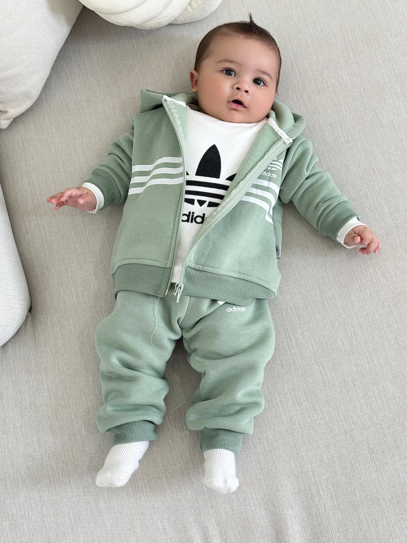 Marka 3 İp Şardonlu Kışlık Premium Kalite 3’lü Takım