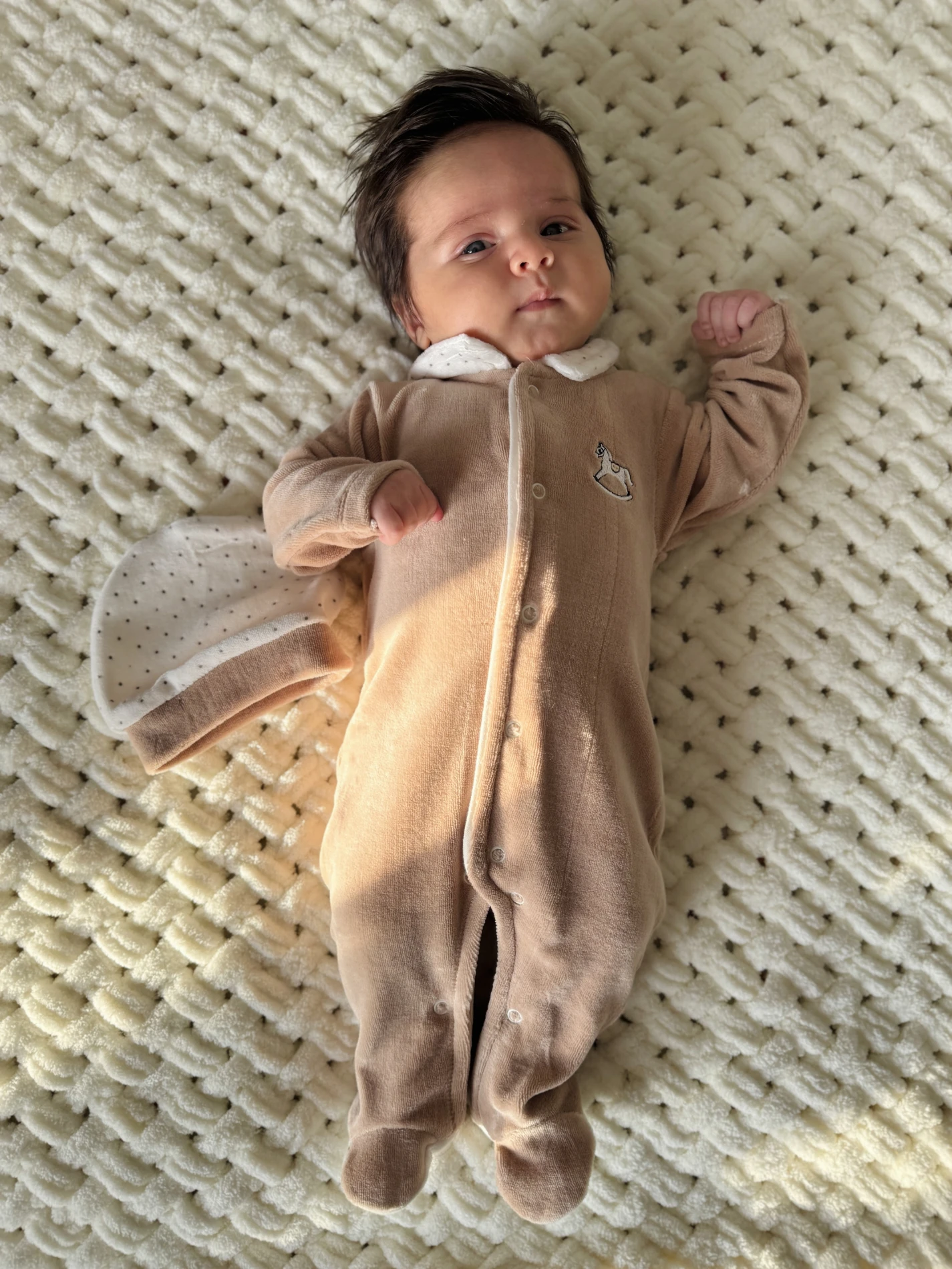 Yaka Detaylı Kadife Kumaş Premium Tulum