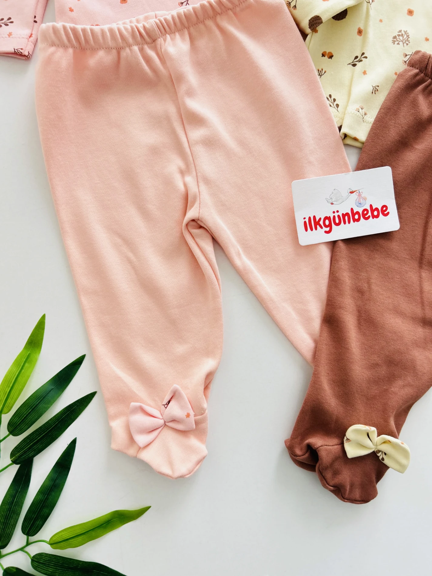 Fiyonk Detaylı %100 Pamuk 2’li Takım