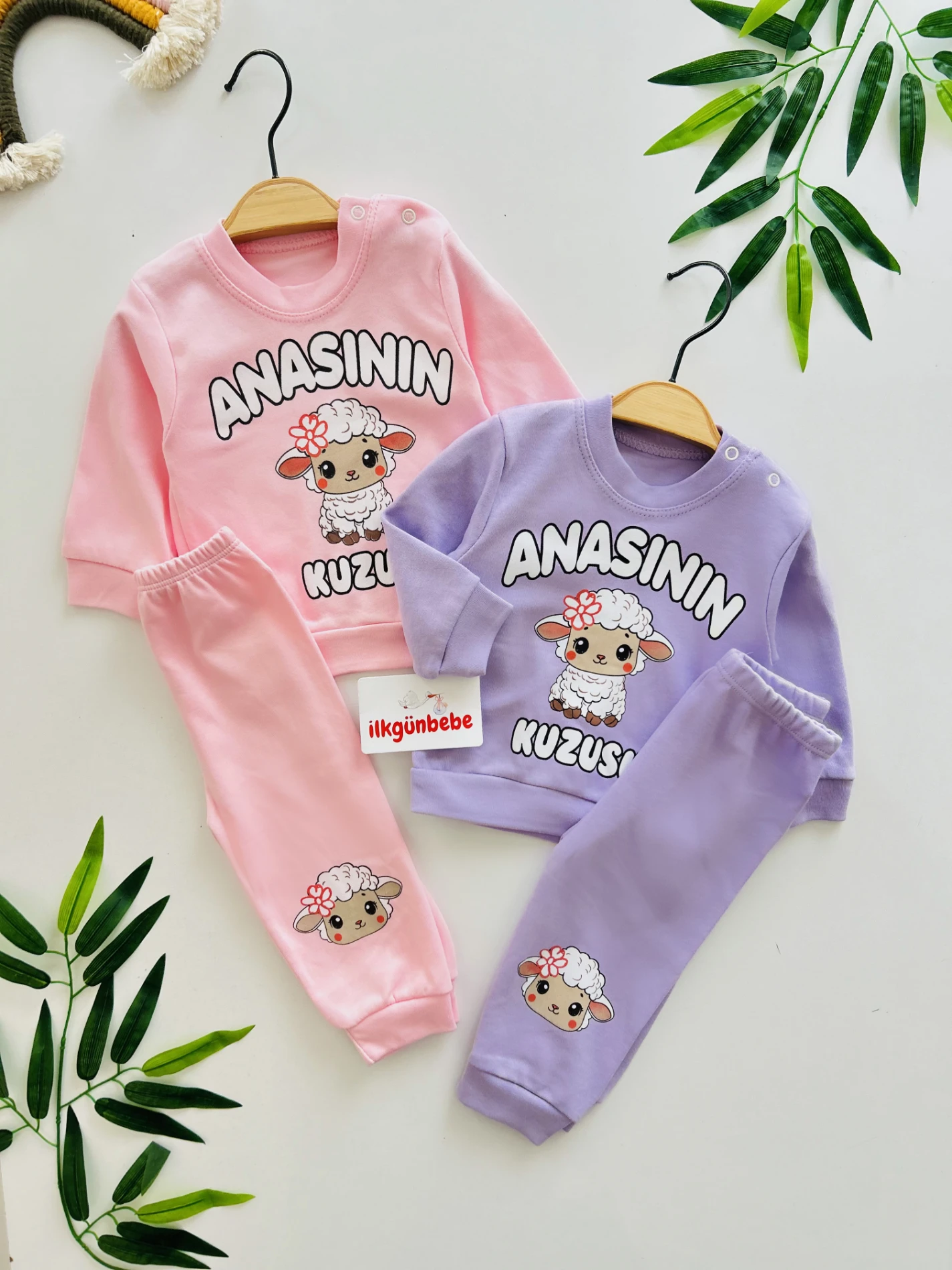 Anasının Kuzusu 2’li Pamuklu Takım